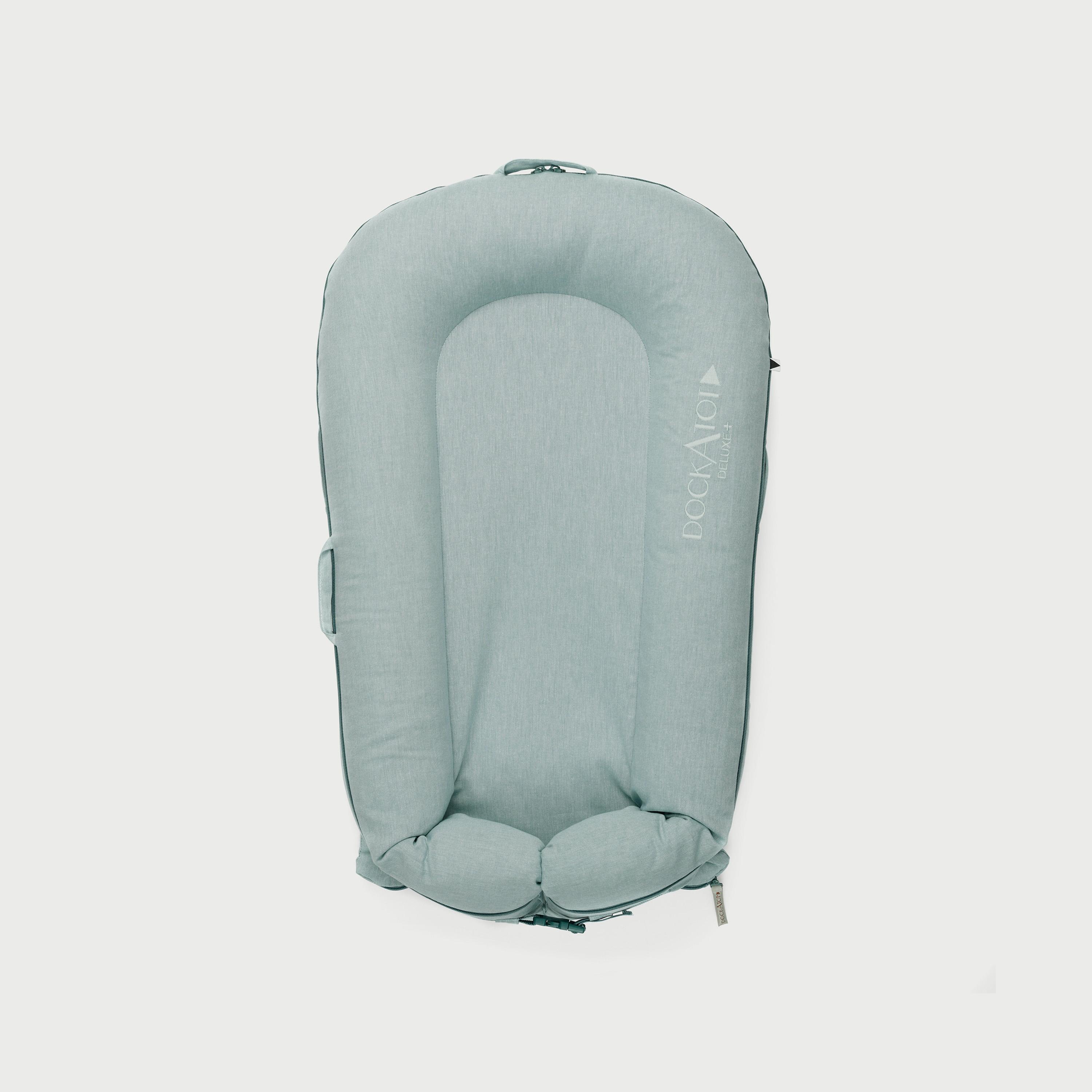DockATot Deluxe+ Pod, Marine Chambray-baby-nursery-furniture-cribsandbeds-cribaccessories-image-1