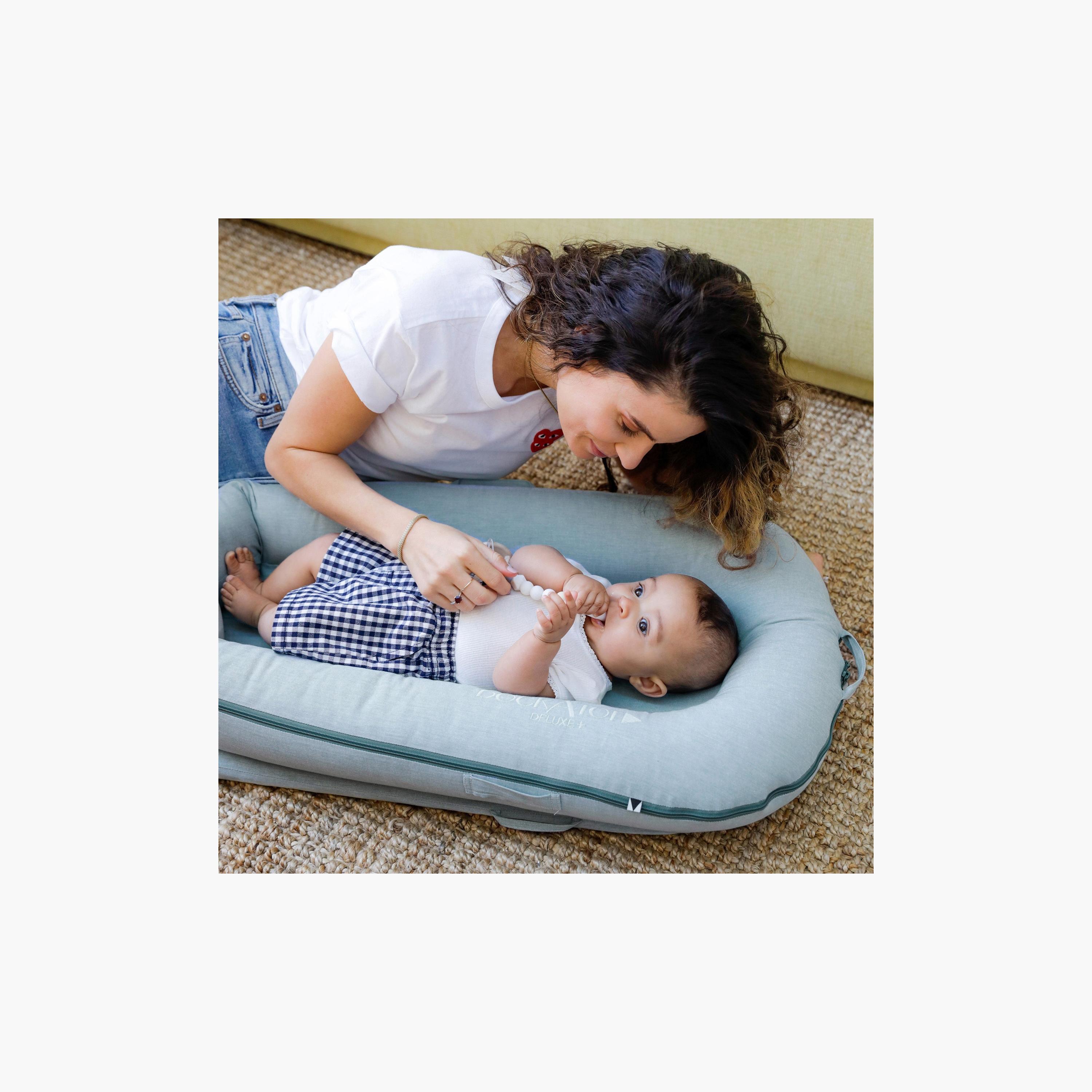 DockATot Deluxe+ Pod, Marine Chambray-baby-nursery-furniture-cribsandbeds-cribaccessories-image-4