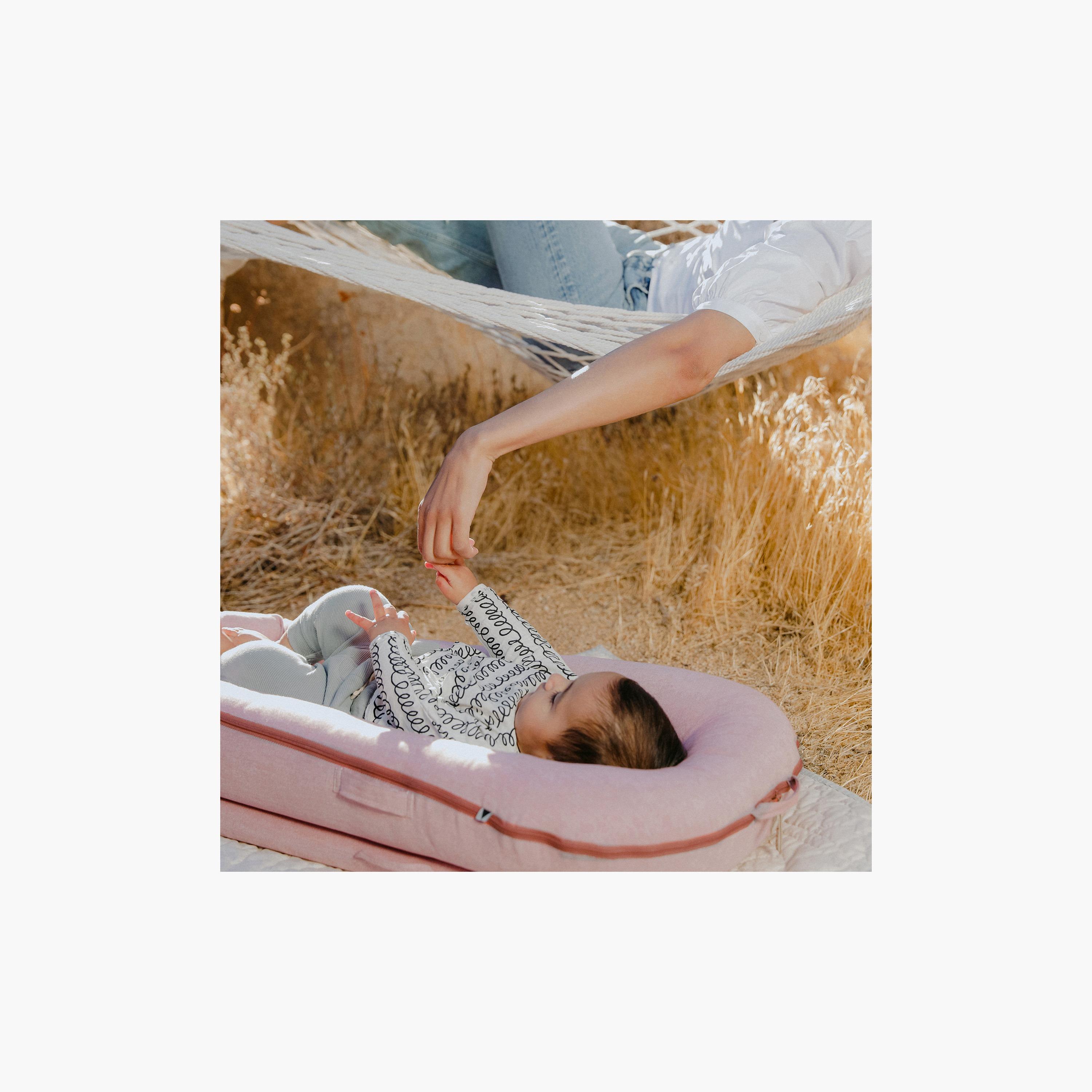 DockATot Deluxe+ Pod, Ginger Chambray-baby-nursery-furniture-cribsandbeds-cribaccessories-image-5