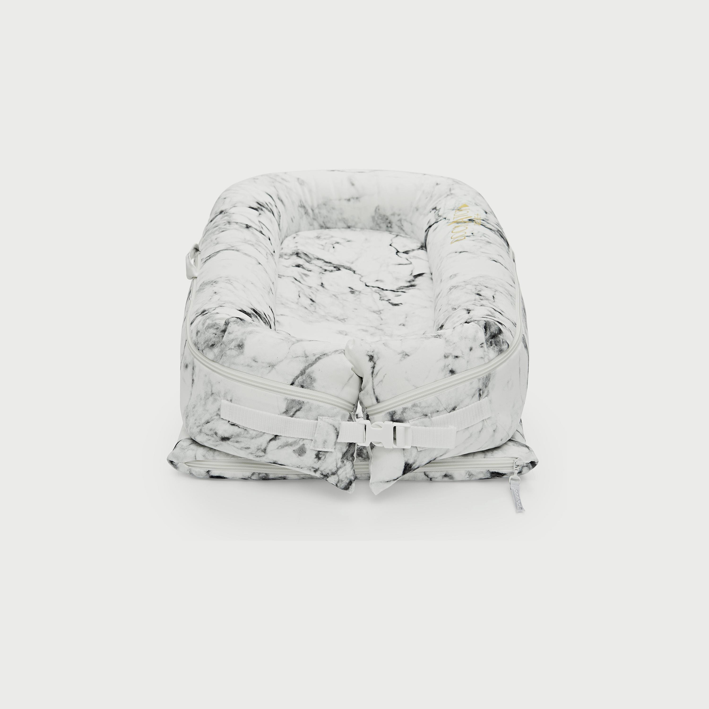 DockATot Deluxe+ Pod,  Carrara Marble-baby-nursery-furniture-cribsandbeds-cribaccessories-image-3