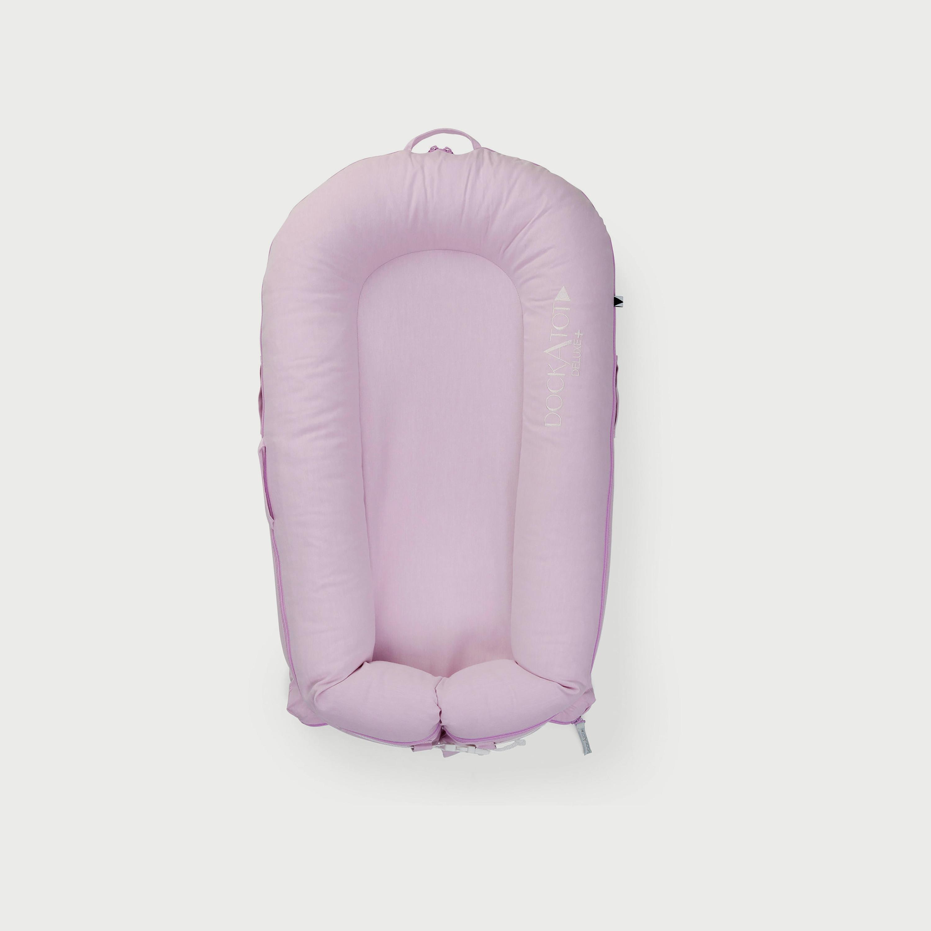 DockATot Deluxe+ Pod, Lovely Lilac Chambray-baby-nursery-furniture-cribsandbeds-cribaccessories-image-1