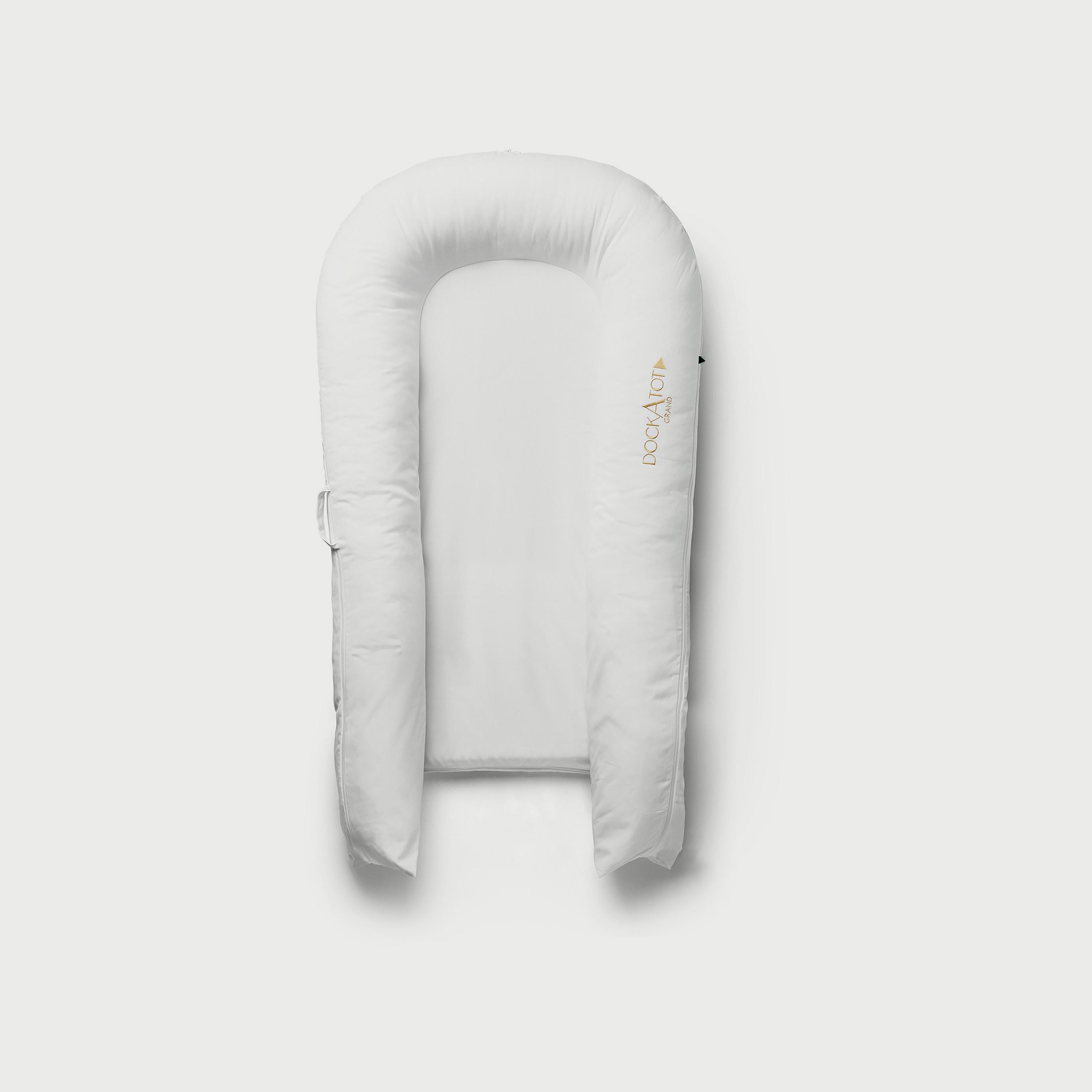 DockATot Deluxe+ Pod,  Pristine White-baby-nursery-furniture-cribsandbeds-cribaccessories-image-1