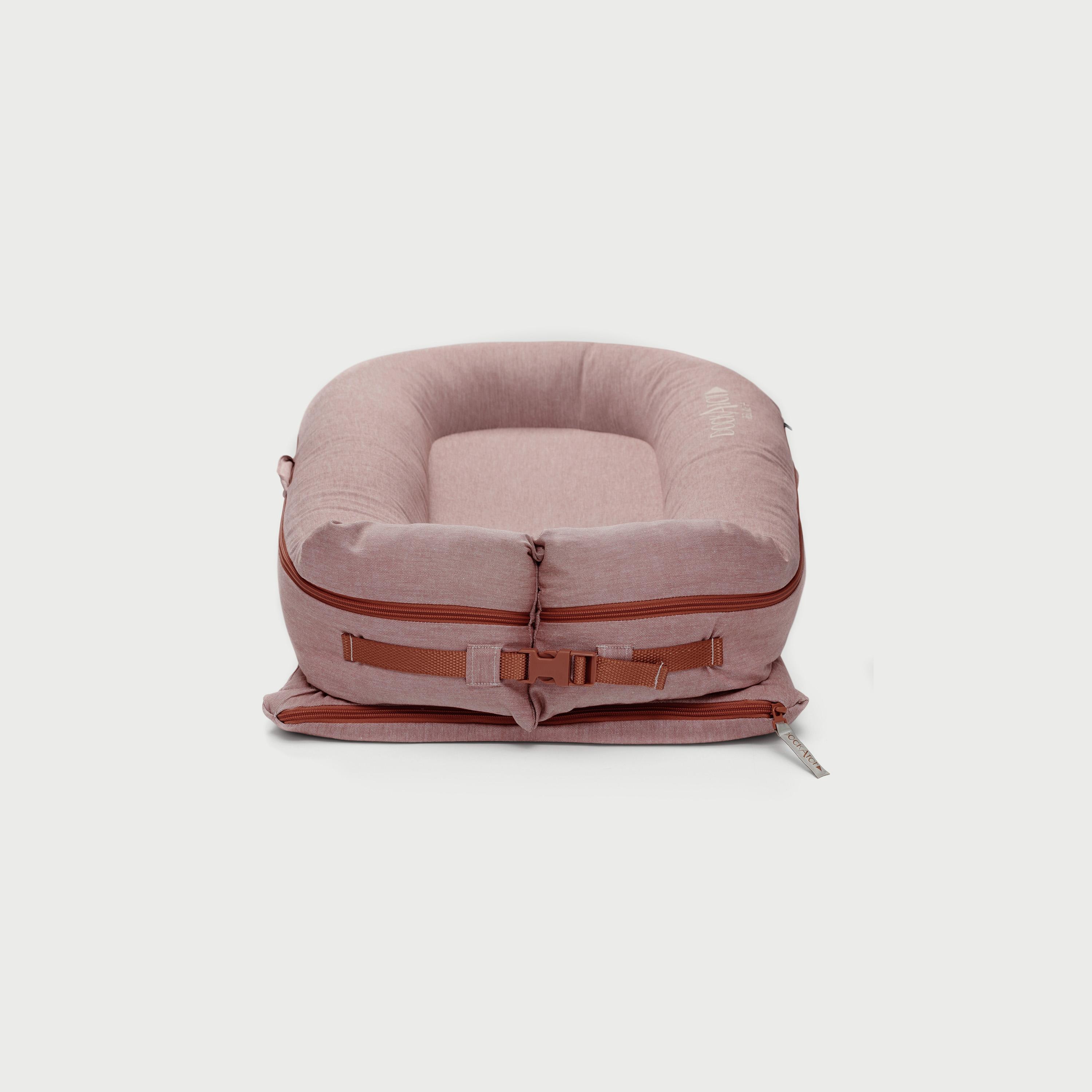 DockATot Deluxe+ Cover,Ginger Chambray-baby-nursery-furniture-cribsandbeds-cribaccessories-image-2