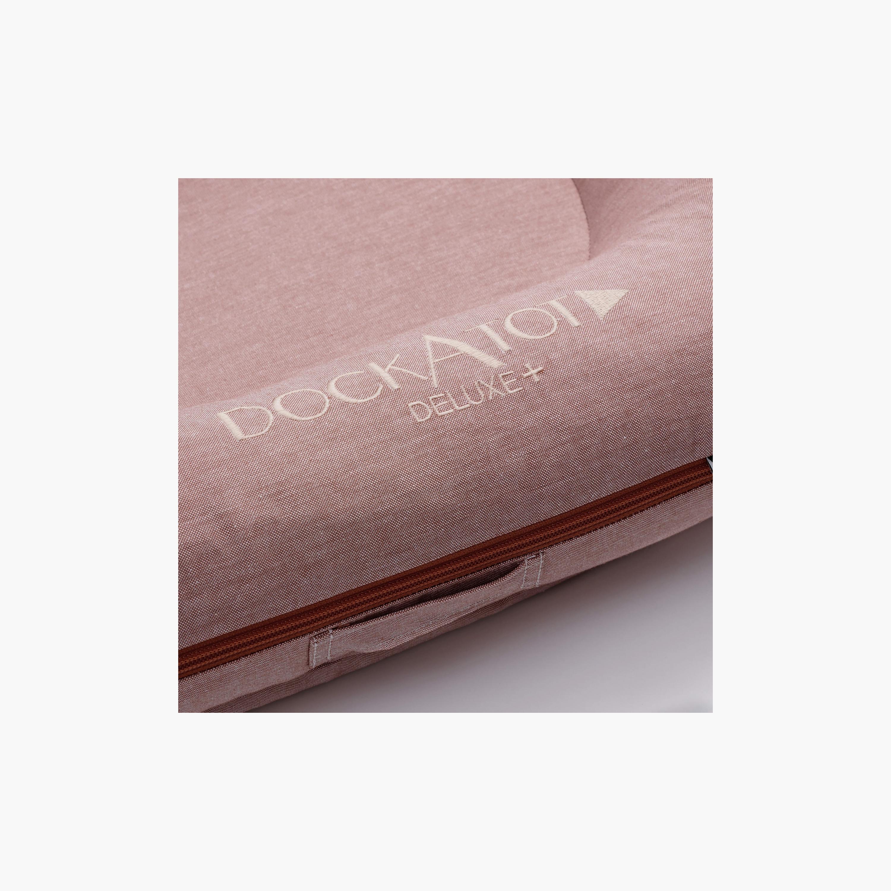 DockATot Deluxe+ Cover,Ginger Chambray-baby-nursery-furniture-cribsandbeds-cribaccessories-image-4