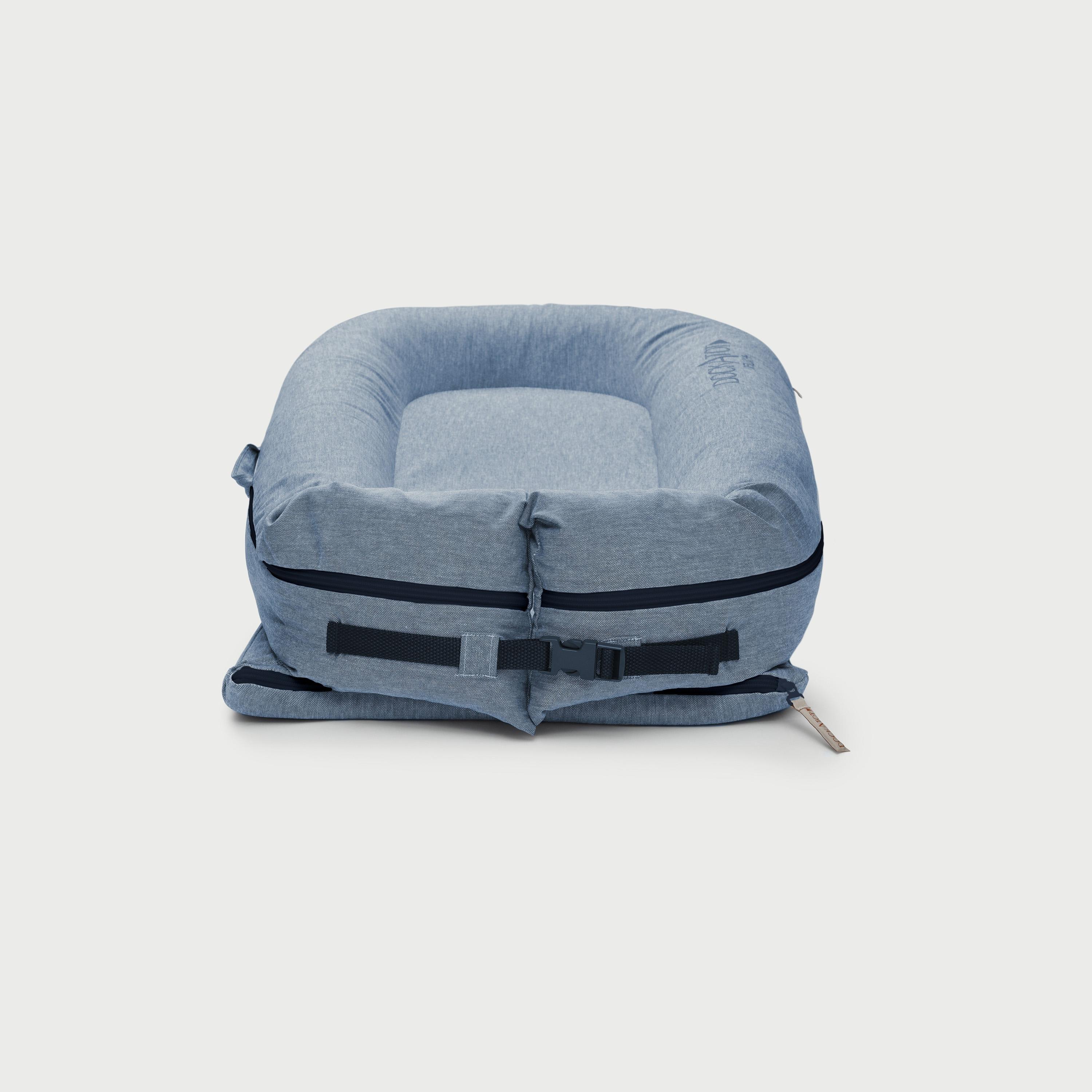 DockATot Deluxe+ Cover,Indigo Chambray-baby-nursery-furniture-cribsandbeds-cribaccessories-image-2