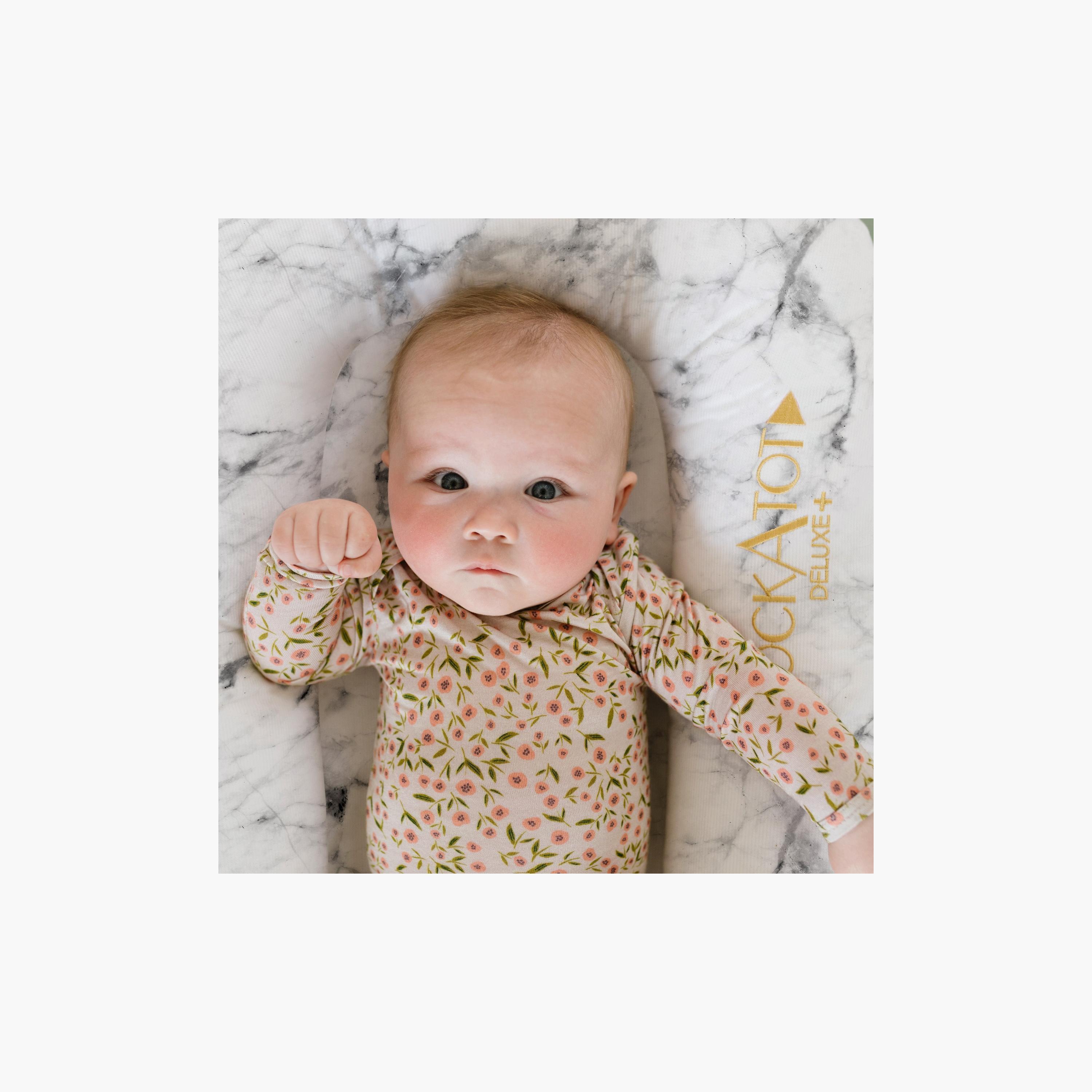 DockATot Deluxe+ Cover, Carrara Marble-baby-nursery-furniture-cribsandbeds-cribaccessories-image-5