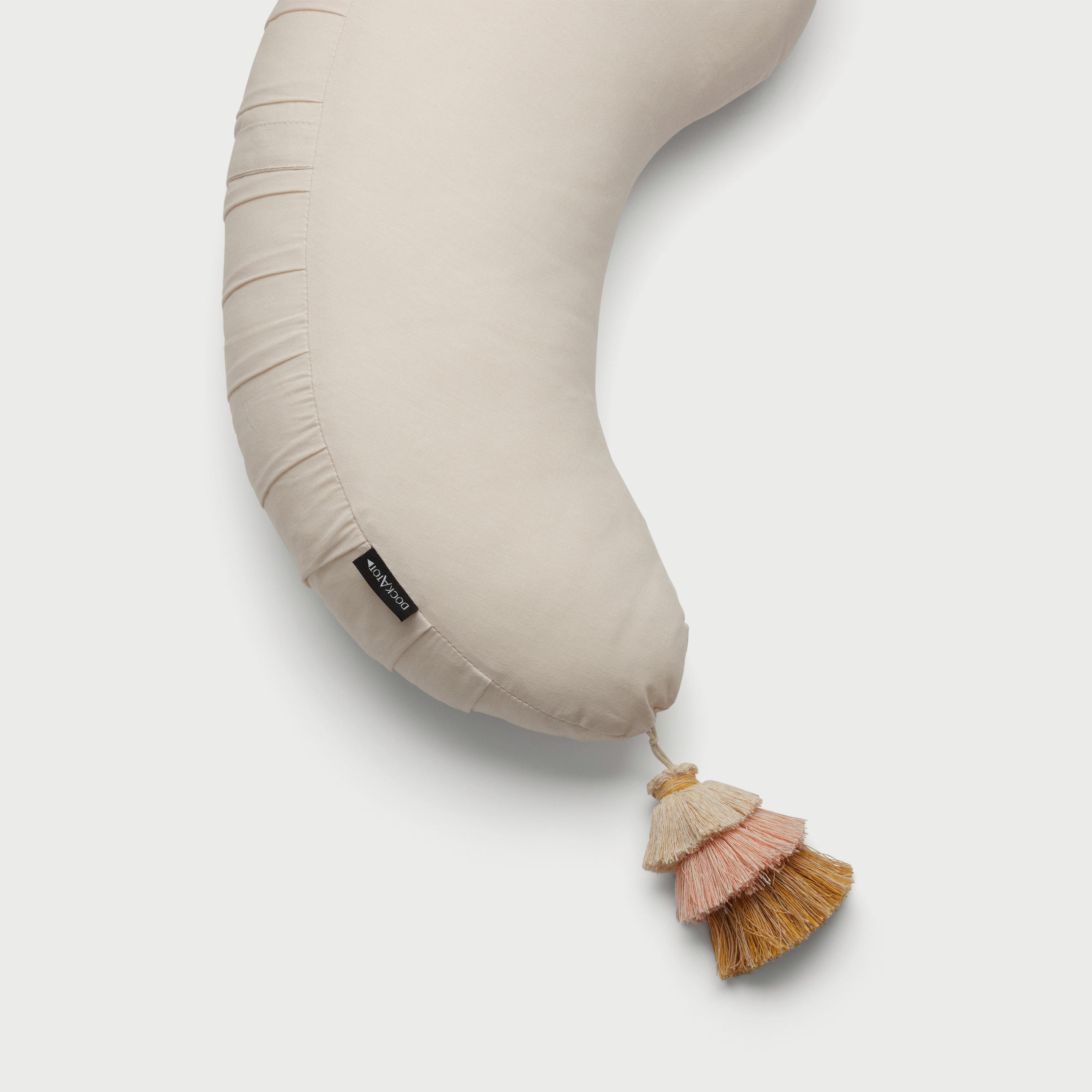 DockATot Nursing Pillow, Sand Chambray-baby-feeding-breastfeedingandcare-image-3