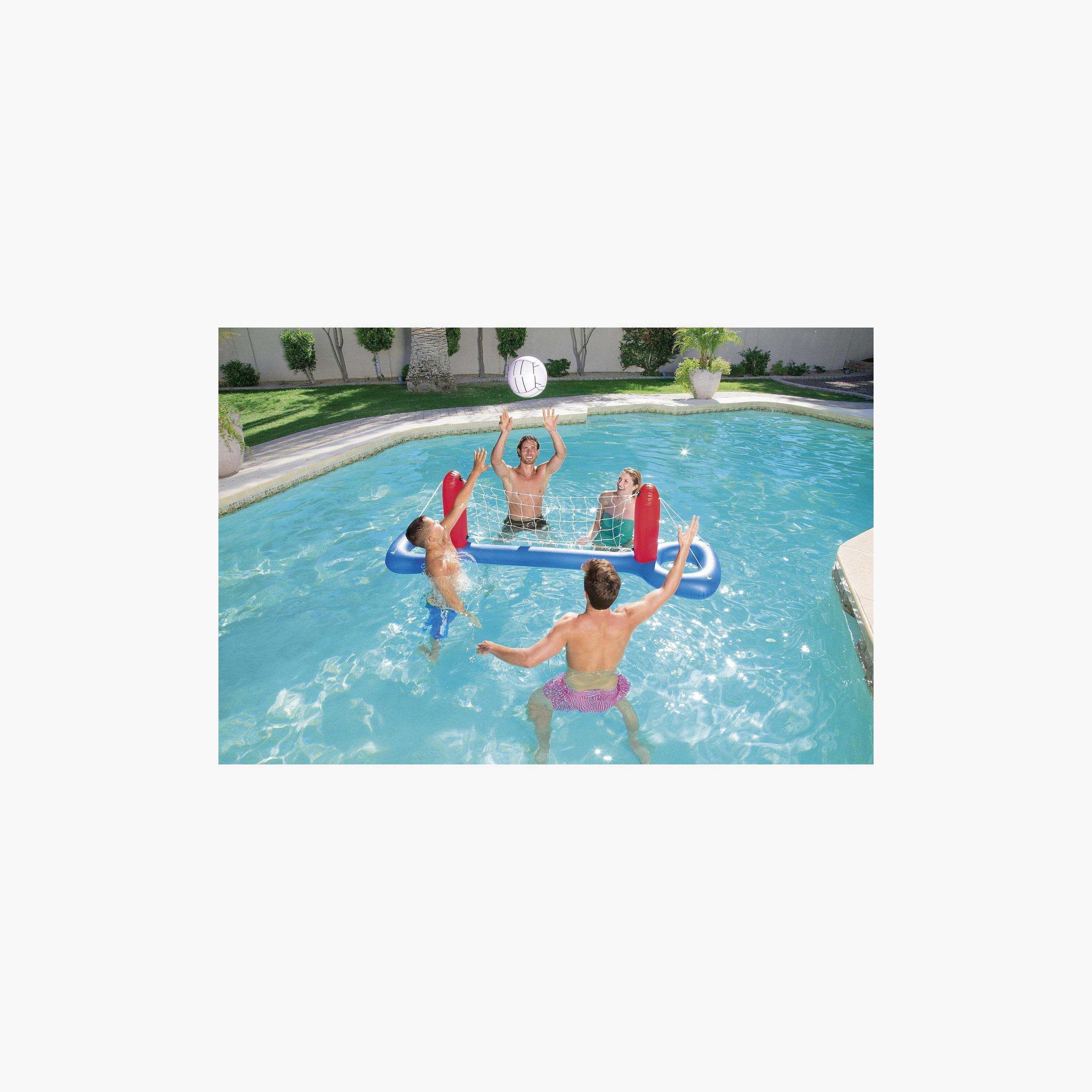 مجموعة لعب كرة الطائرة العائمة لحمام السباحة من بيست واي-toys-outdoor-poolandbeach-floatsandboats-image-5