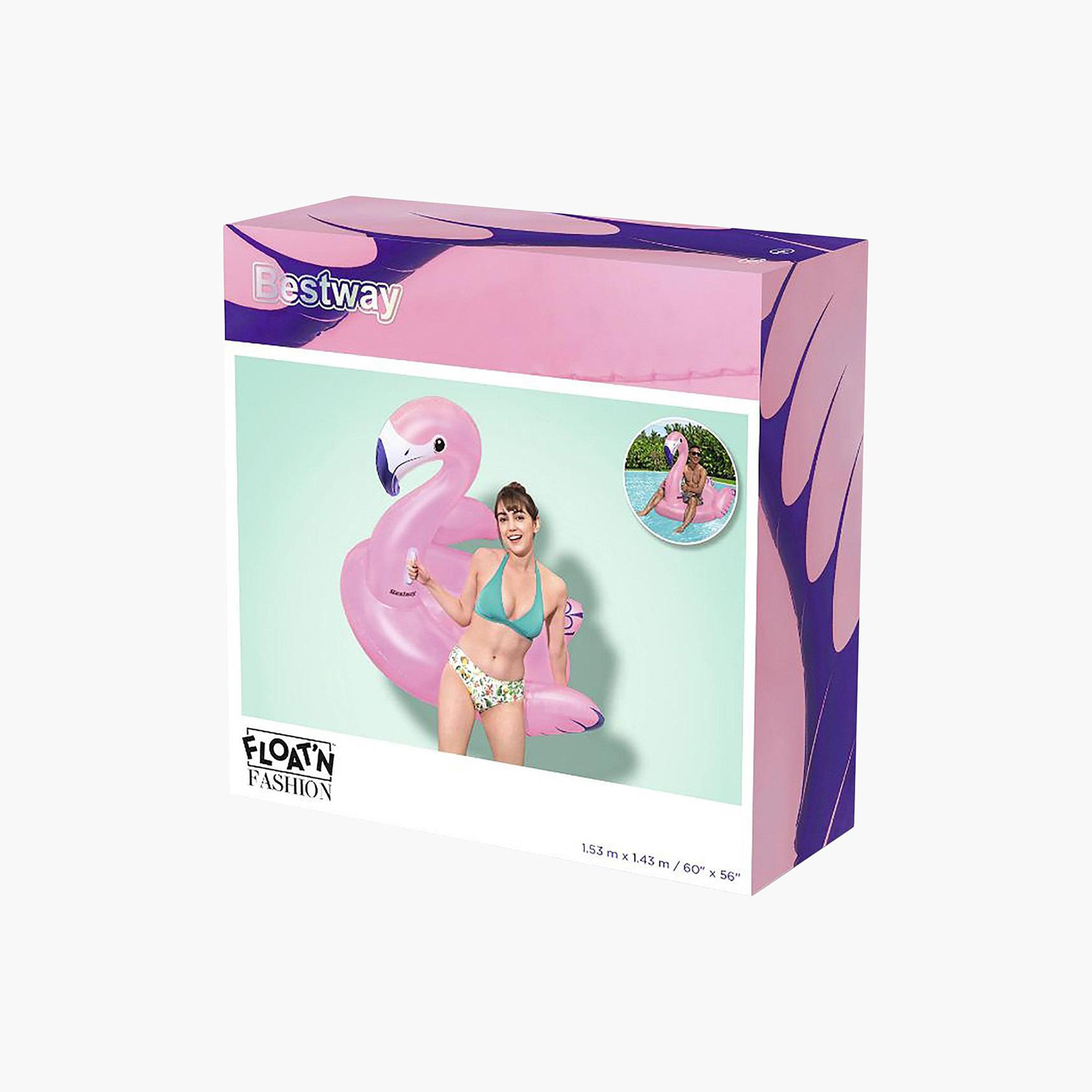 عوامة فلامينجو فاخرة من بيست واي - 153x143 سم-toys-outdoor-poolandbeach-floatsandboats-image-2