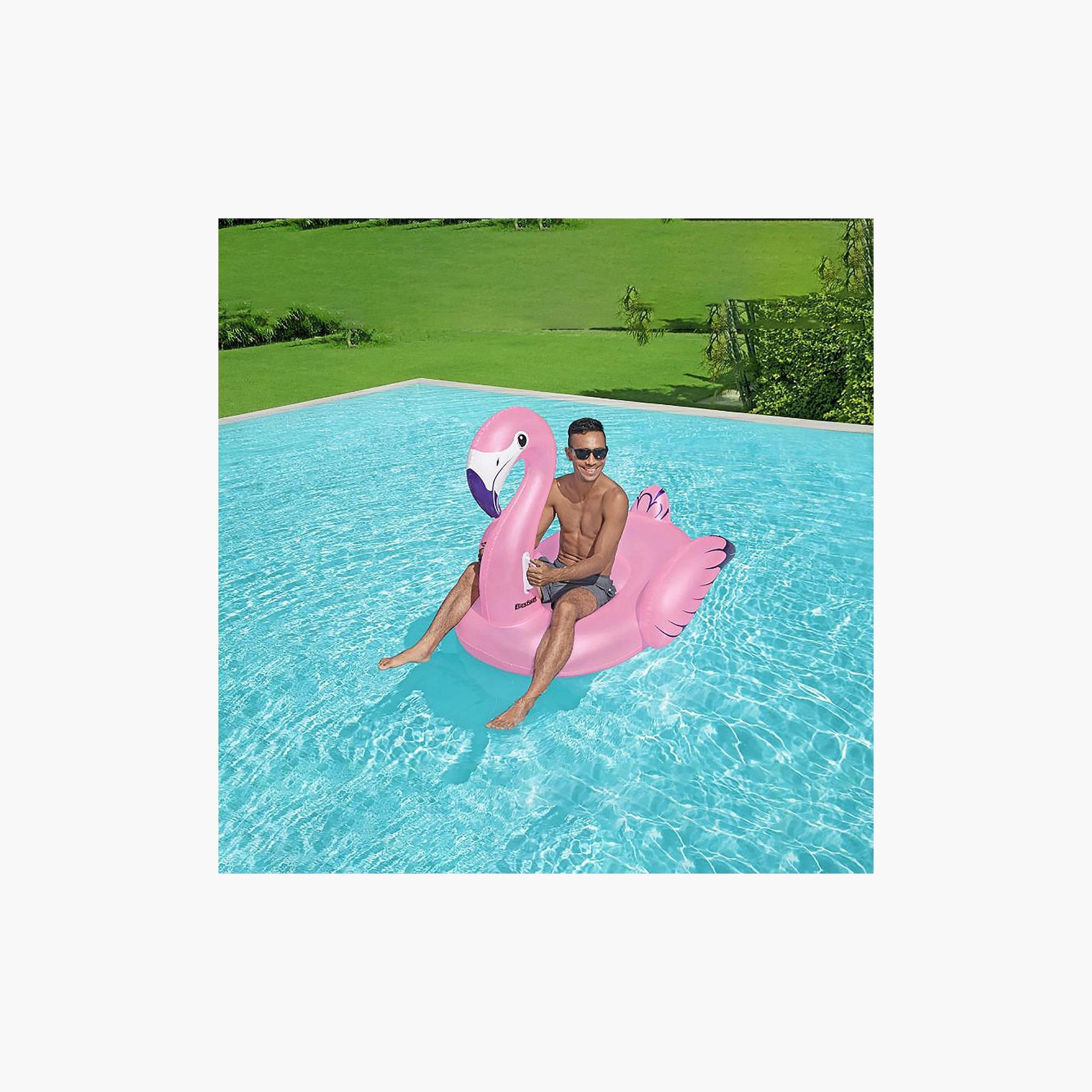عوامة فلامينجو فاخرة من بيست واي - 153x143 سم-toys-outdoor-poolandbeach-floatsandboats-image-5