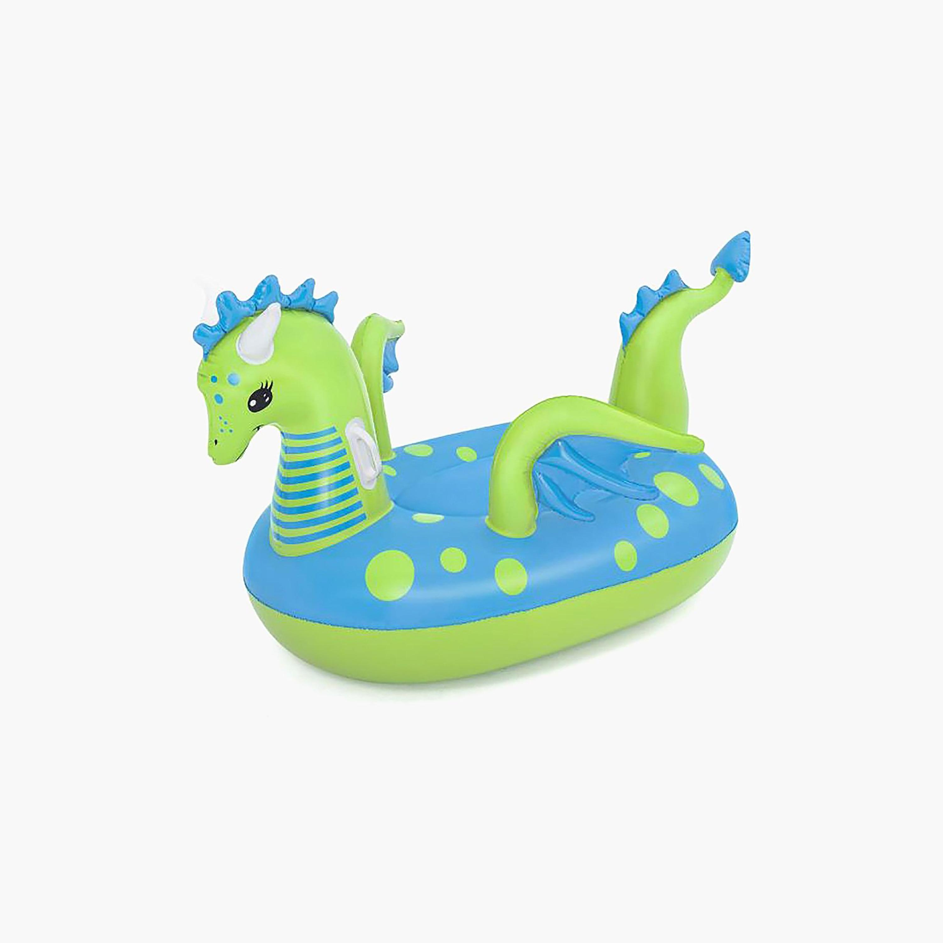 لعبة ركوب بتصميم تنين فانتاسي من بيست واي - 134x142 سم-toys-outdoor-poolandbeach-floatsandboats-image-1