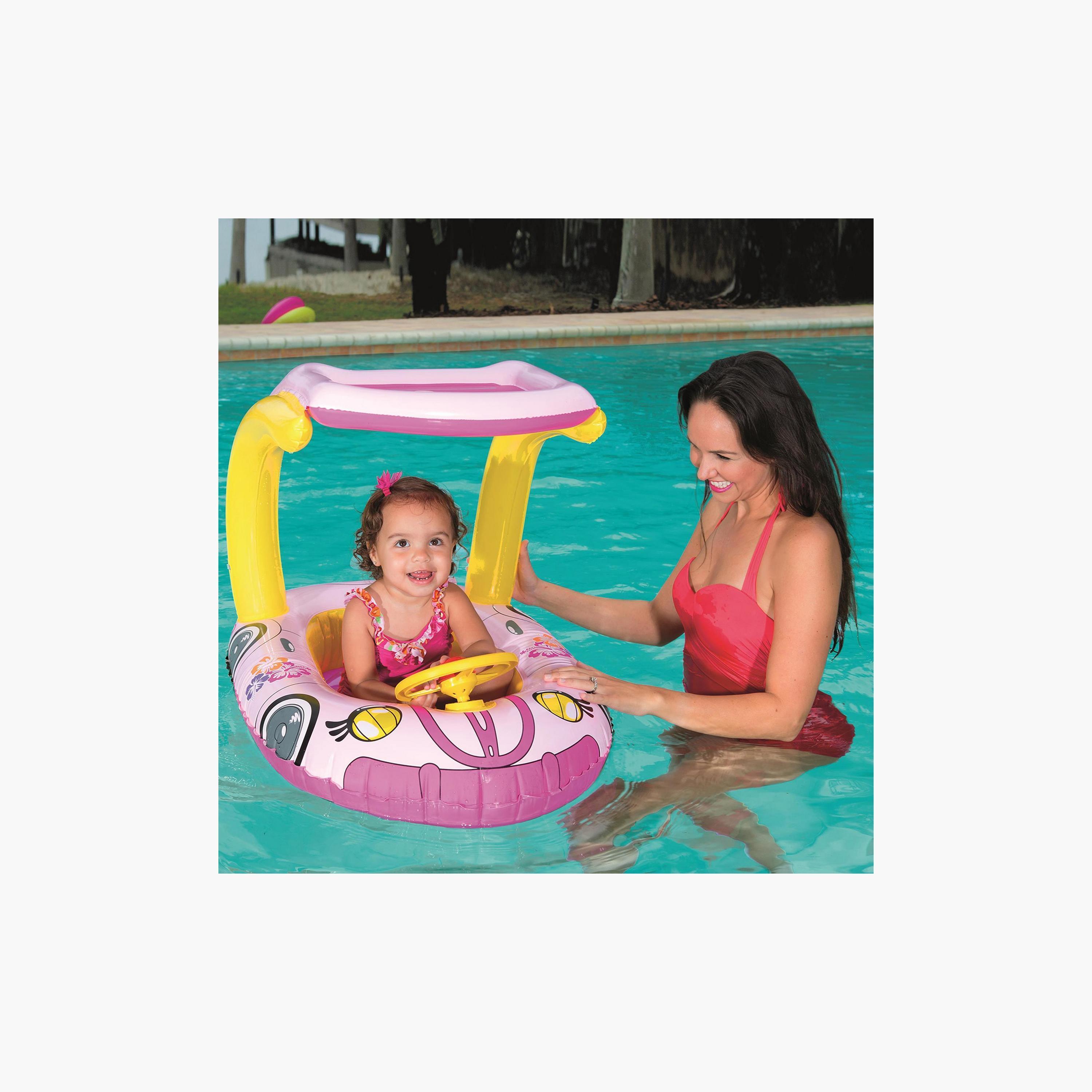 عوامة بتصميم سيارة كيدي من بيست واي - 98 × 66 سم-toys-outdoor-poolandbeach-floatsandboats-image-4