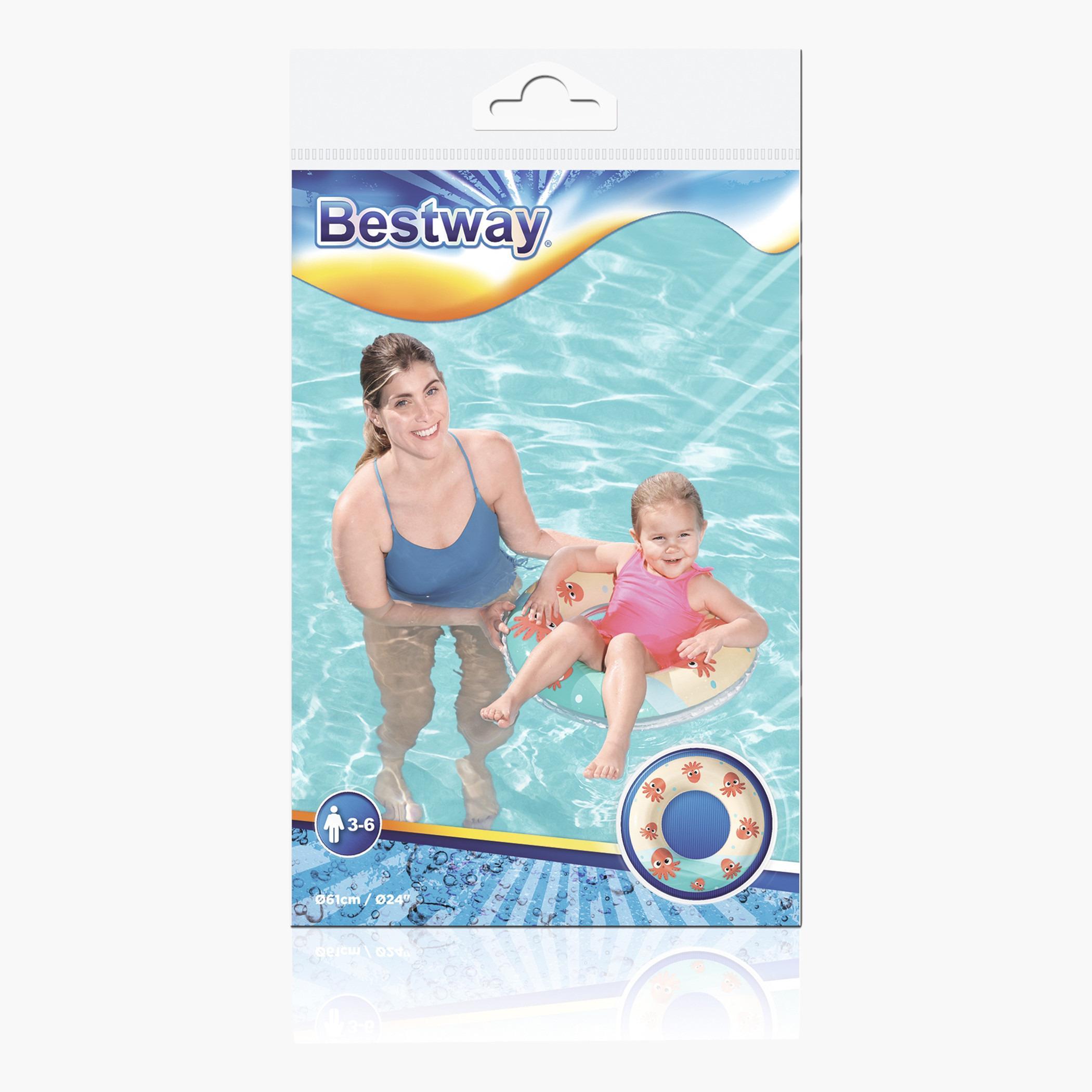 Bestway Octopus Print Inflatable Swim Ring-toys-outdoor-poolandbeach-poolaccessories-image-3