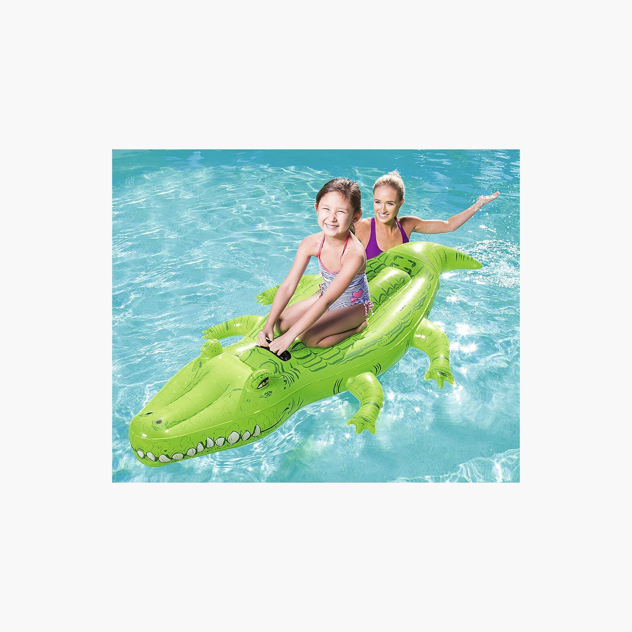 Bestway Crocodile Ride-On - 203 x 117 cms-toys-outdoor-poolandbeach-floatsandboats-image-3
