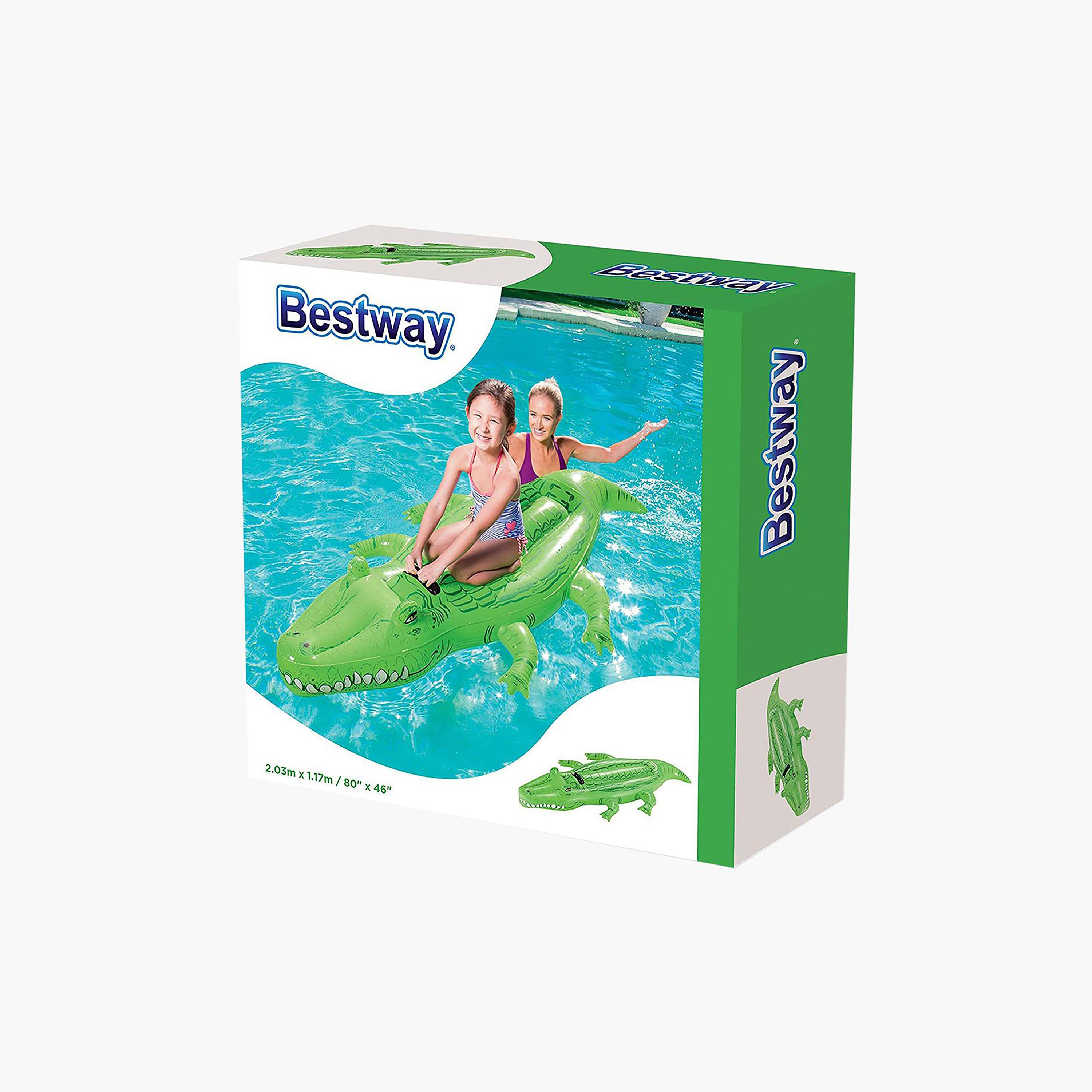 Bestway Crocodile Ride-On - 203 x 117 cms-toys-outdoor-poolandbeach-floatsandboats-image-4