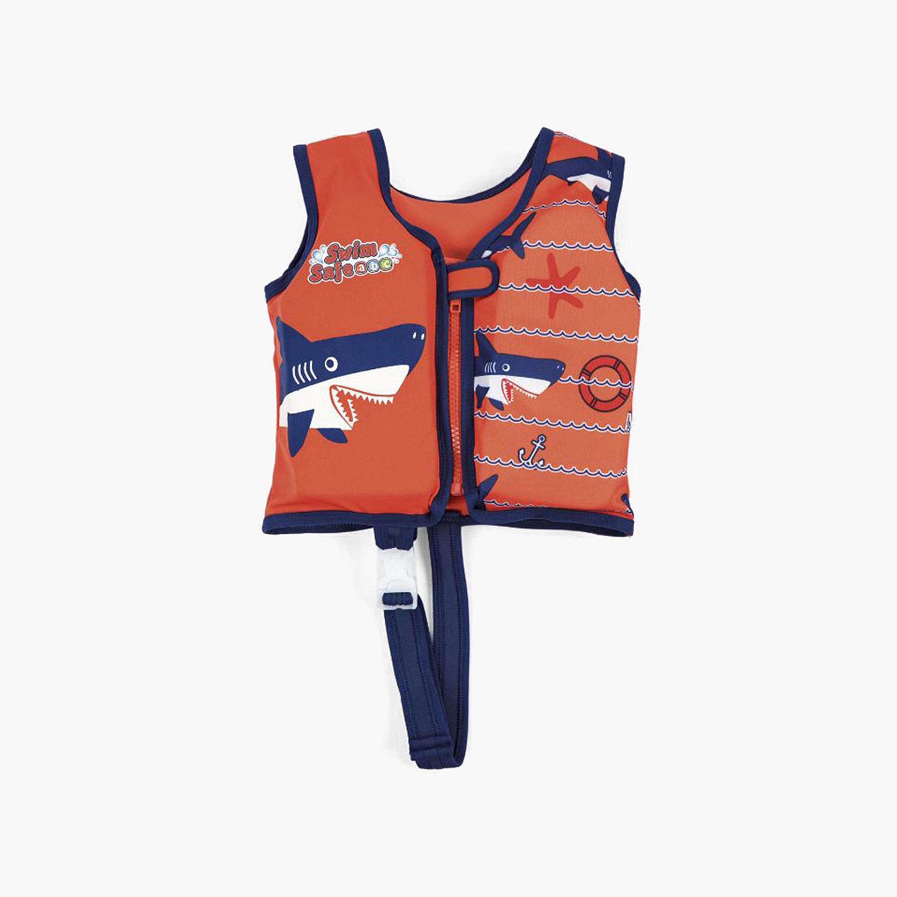 Bestway Swim Vest with Zip and Buckle Closure-sports-girls-clothing-swimwear-image-3