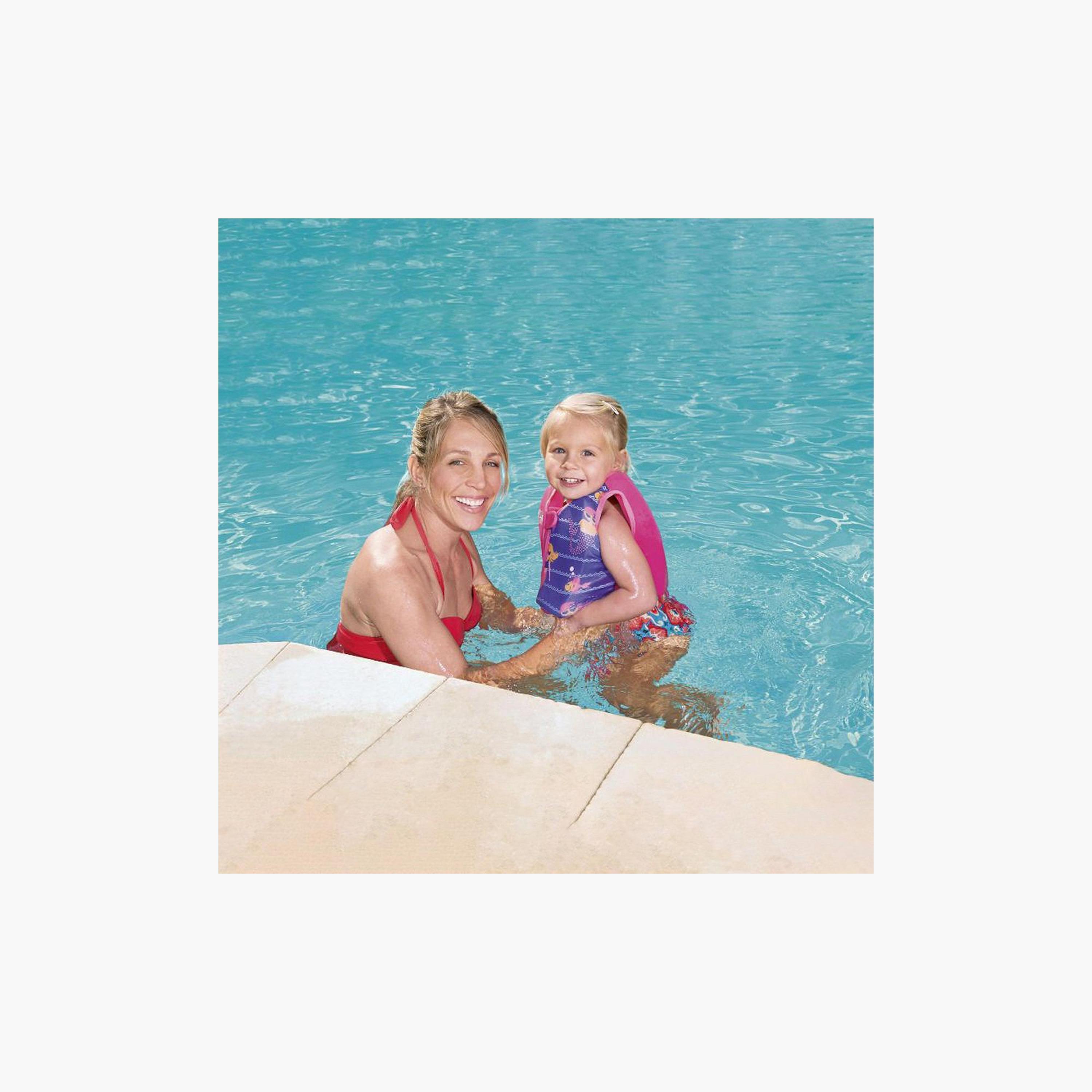 Bestway Swim Vest with Zip and Buckle Closure-sports-girls-clothing-swimwear-image-3
