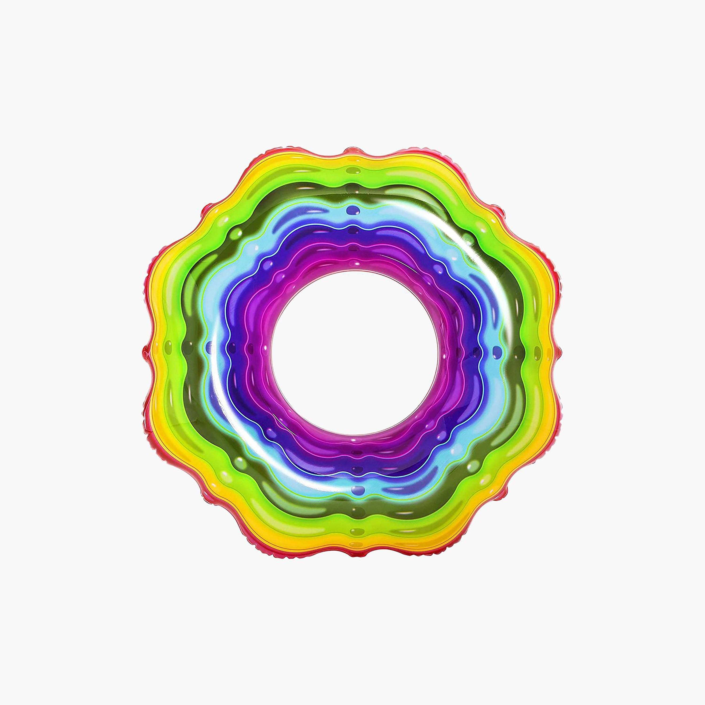 Bestway Rainbow Print Ribbon Tube-toys-outdoor-poolandbeach-poolaccessories-image-1