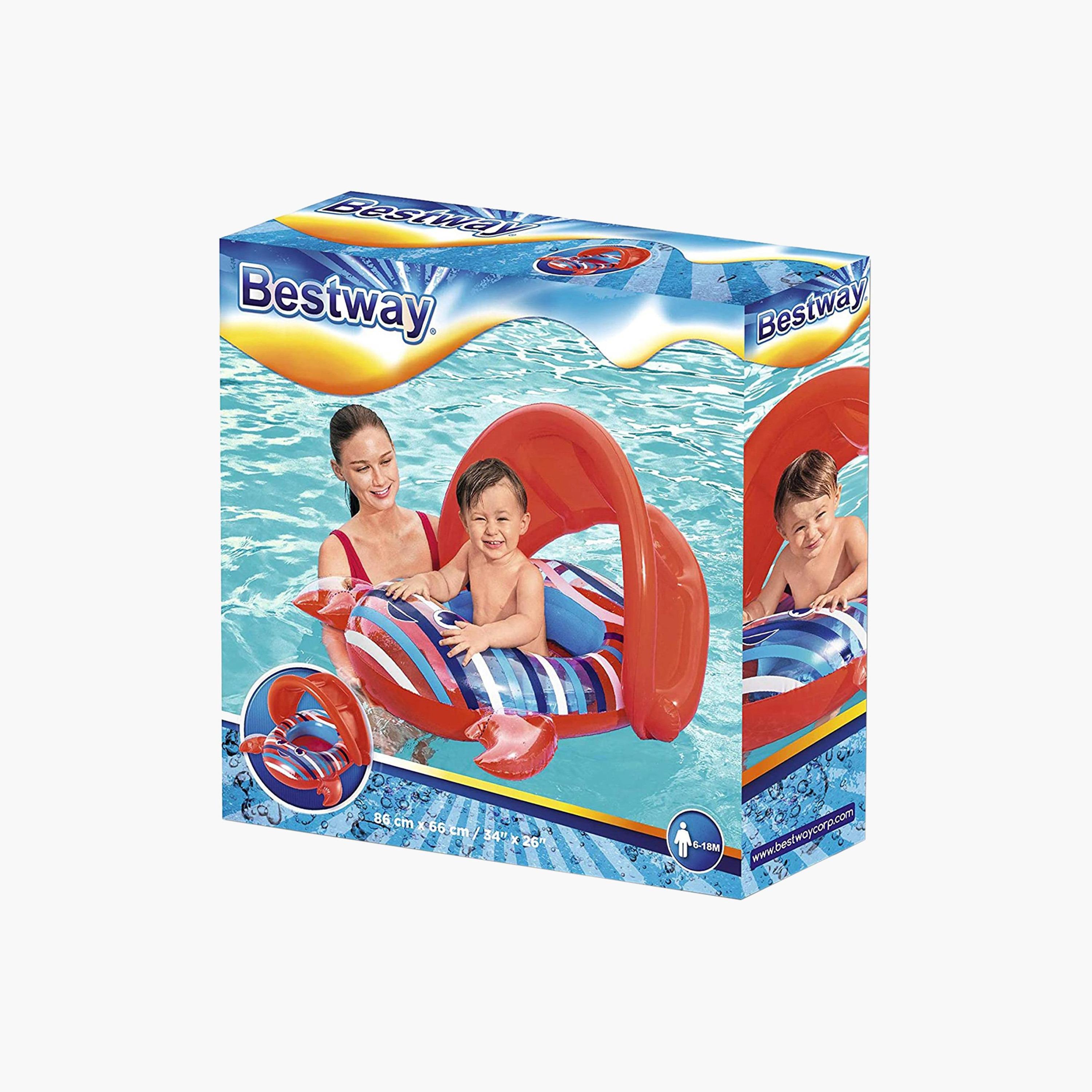 Bestway Inflatable Crab Baby Boat-toys-outdoor-poolandbeach-floatsandboats-image-2