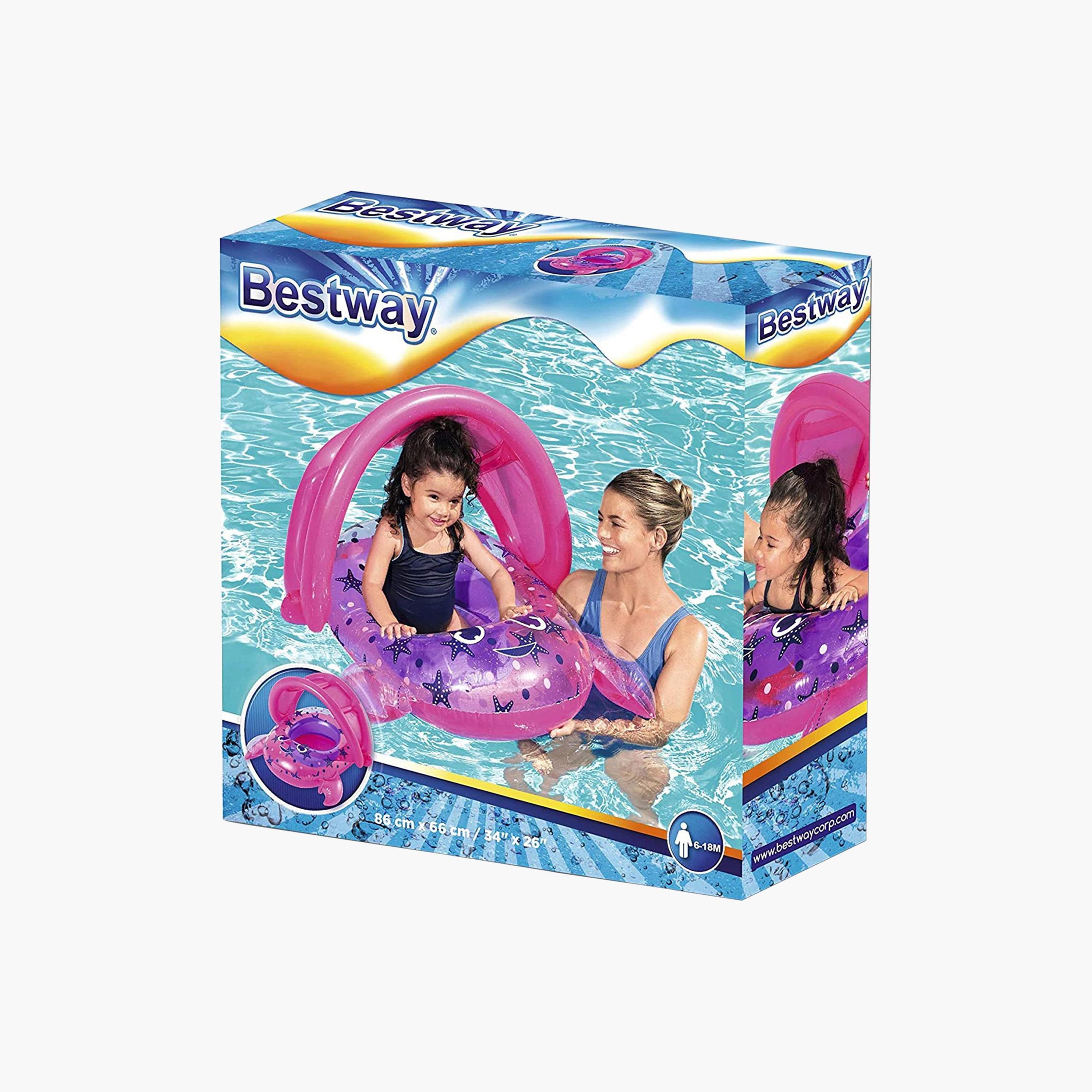 Bestway Inflatable Crab Baby Boat-toys-outdoor-poolandbeach-floatsandboats-image-2
