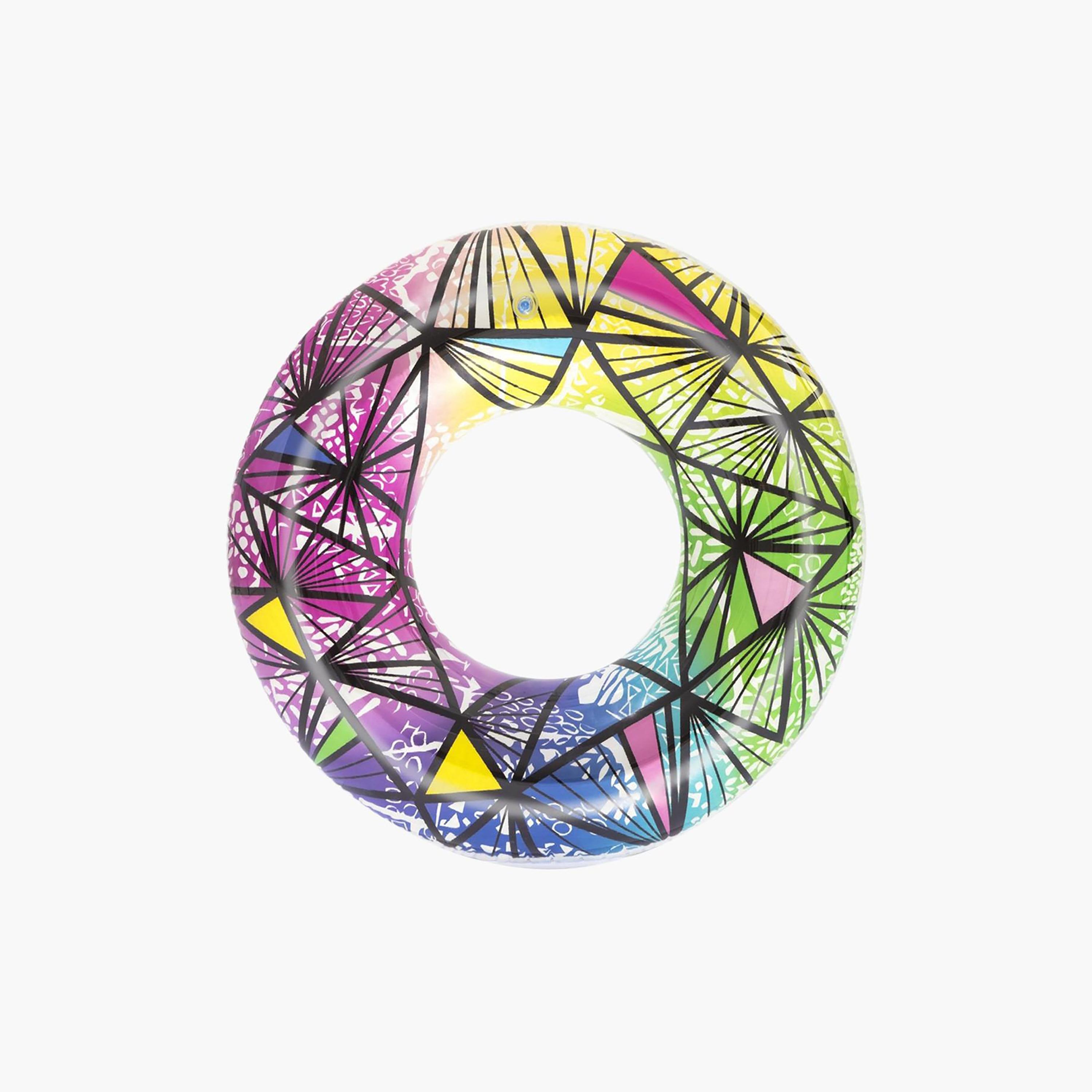 Bestway Stained Glass Swim Ring-toys-outdoor-poolandbeach-poolaccessories-image-1