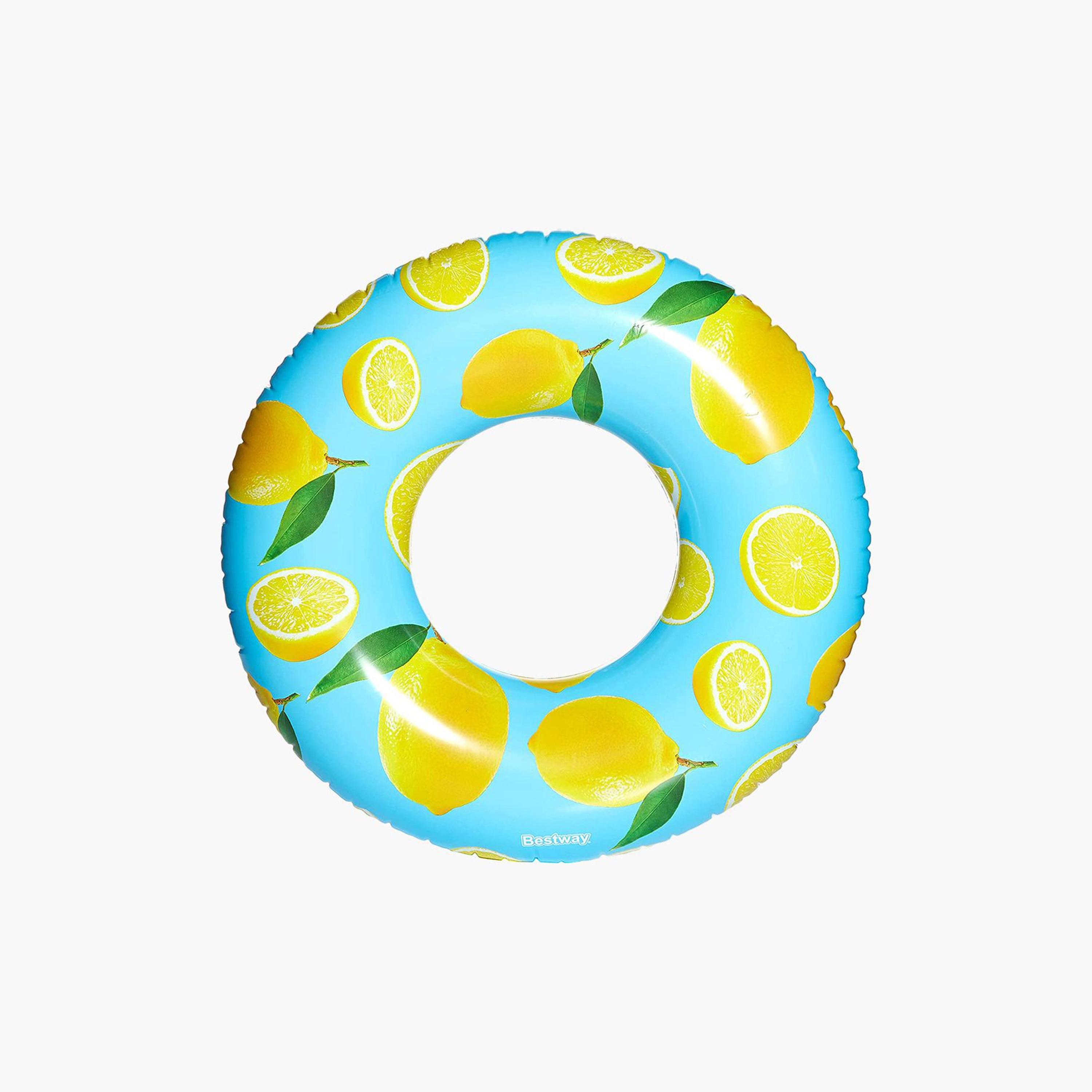 Bestway Scentsational Lemon Swim Ring-toys-outdoor-poolandbeach-poolaccessories-image-1