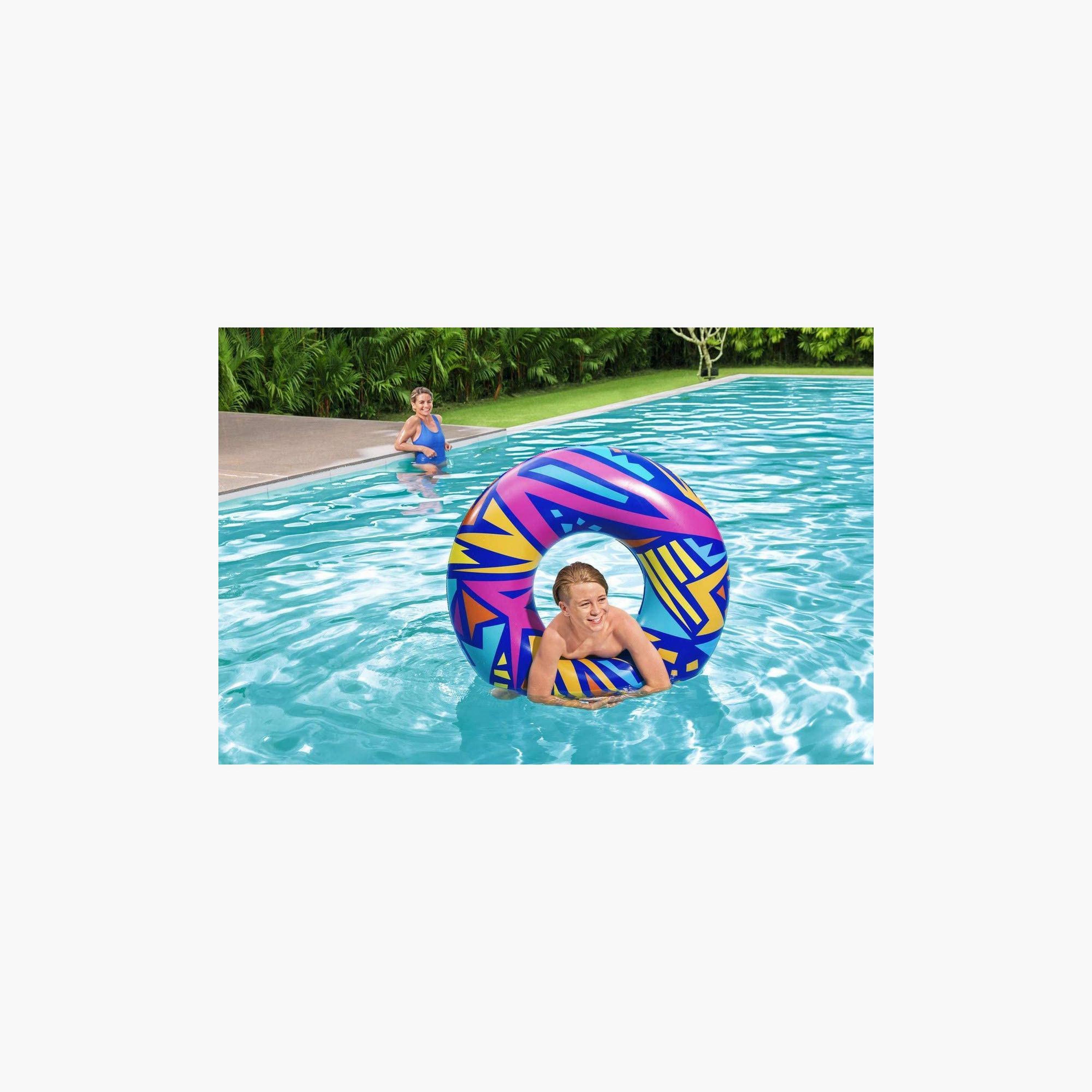 Bestway Geometric Swim Ring-toys-outdoor-poolandbeach-poolaccessories-image-4