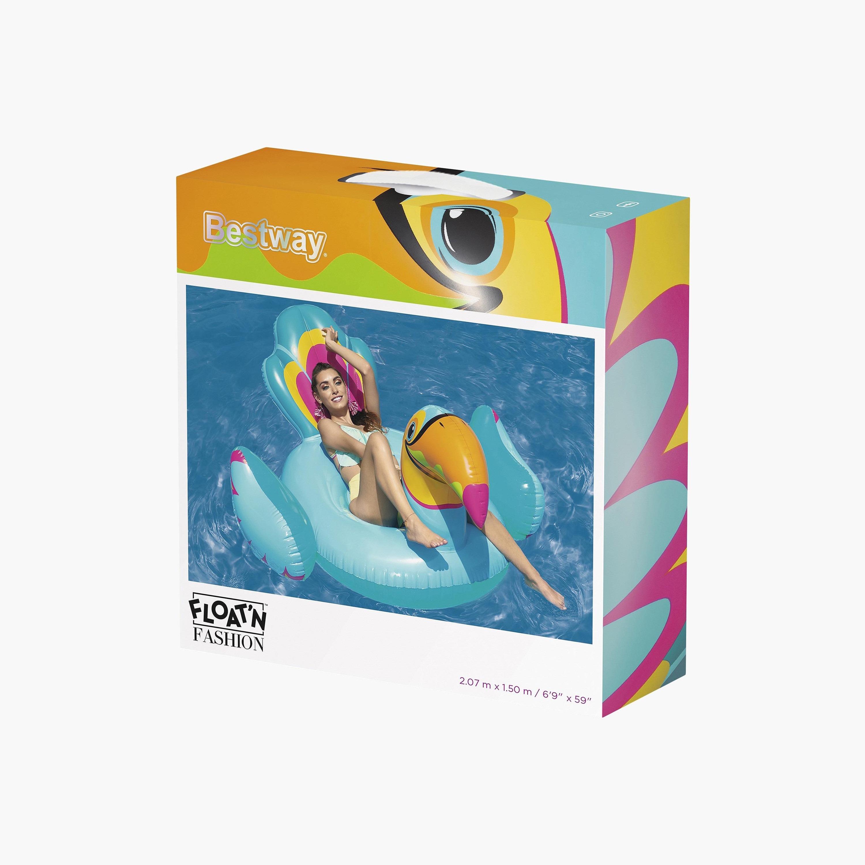 Bestway Tipsy Toucan Ride-On Float - 207x150 cms-toys-outdoor-poolandbeach-floatsandboats-image-2