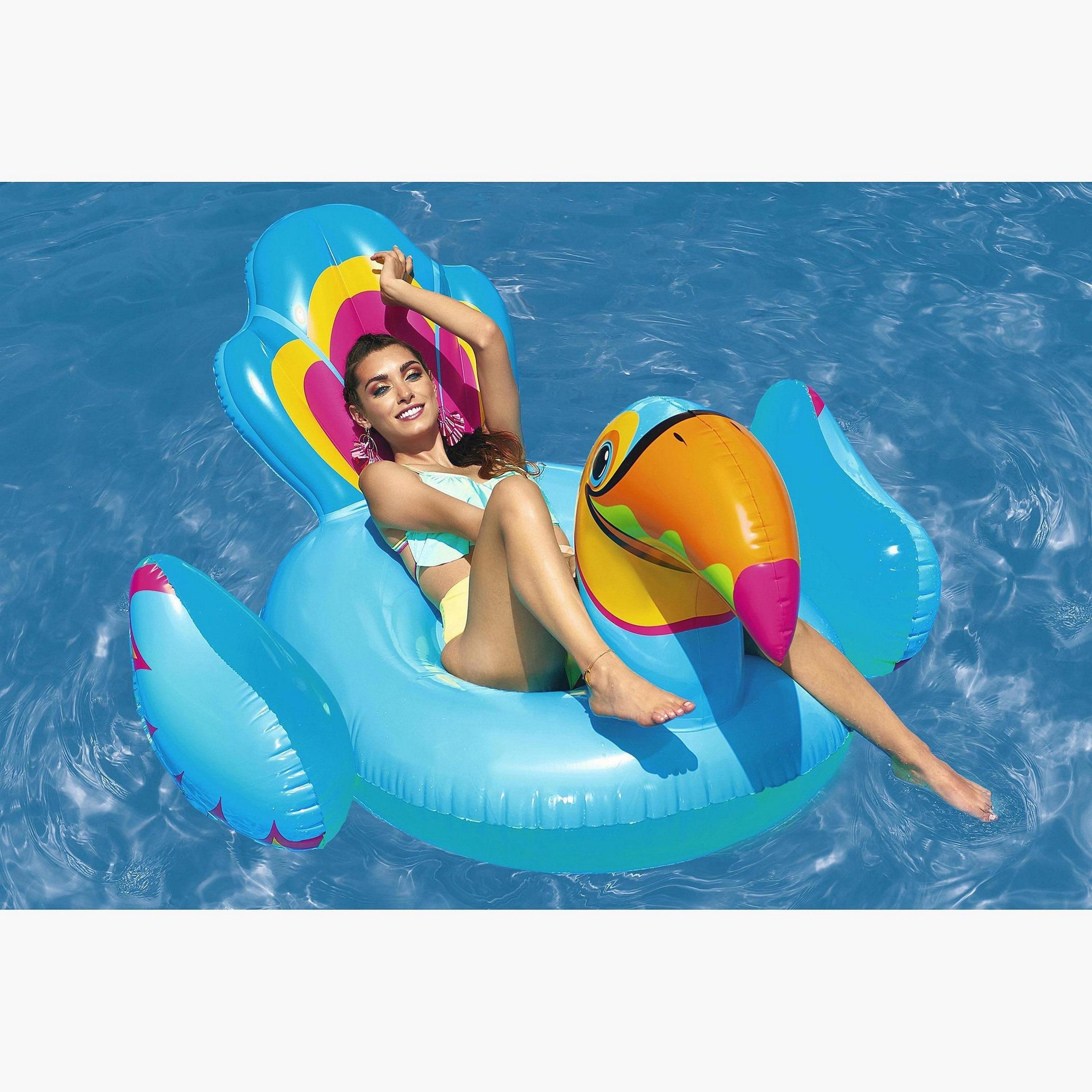 Bestway Tipsy Toucan Ride-On Float - 207x150 cms-toys-outdoor-poolandbeach-floatsandboats-image-5