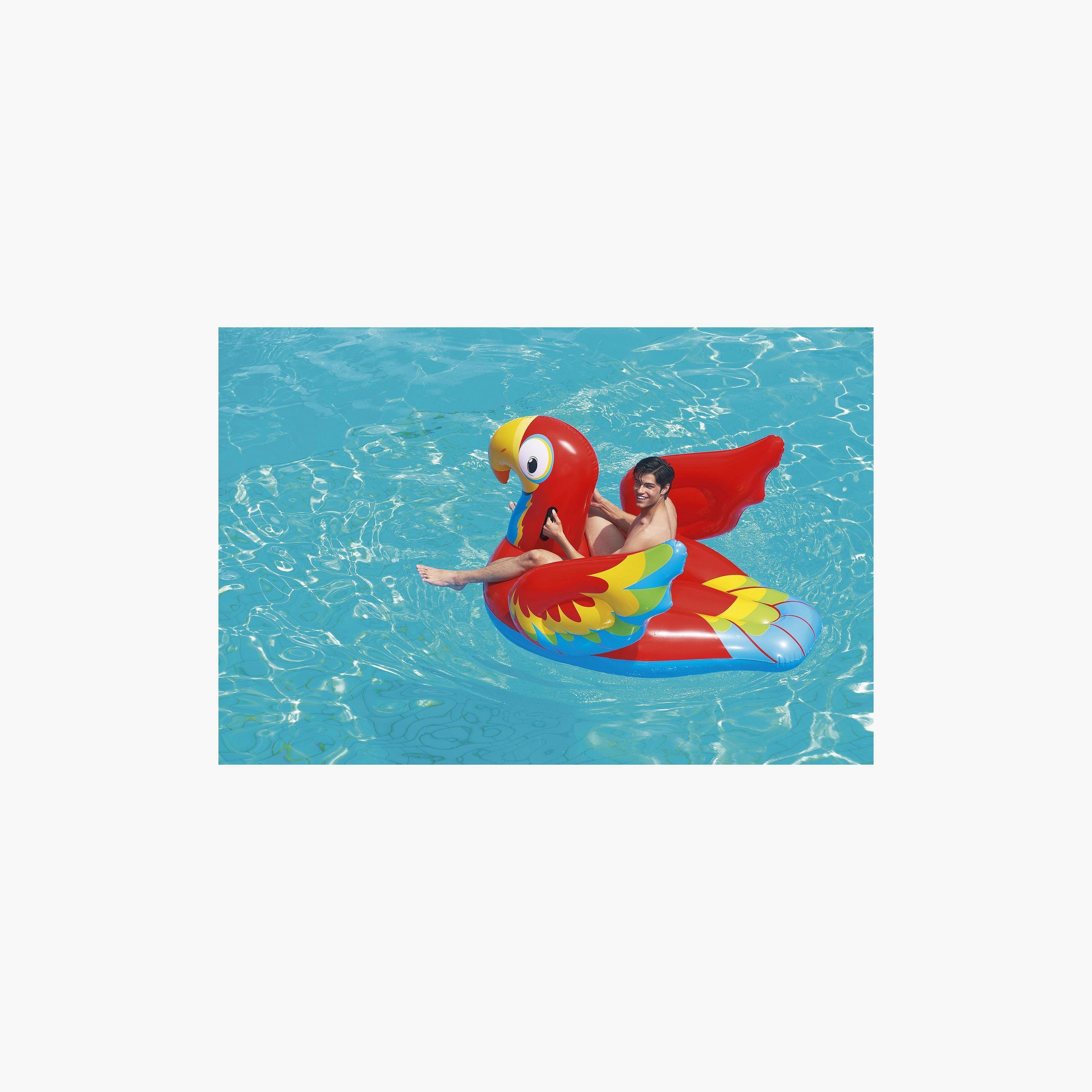 Bestway Peppy Parrot Ride-On Float - 203x132 cms-toys-outdoor-poolandbeach-floatsandboats-image-5