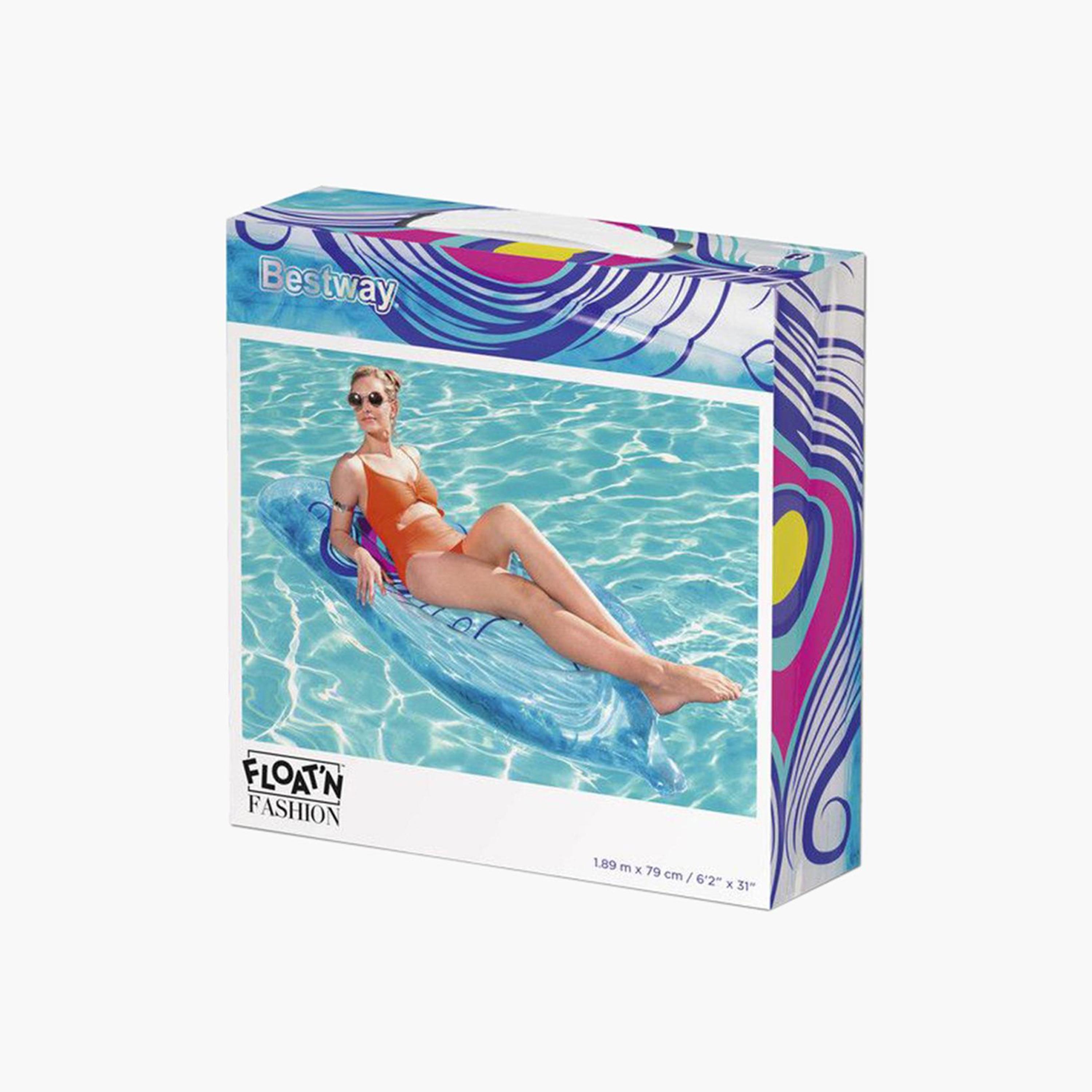 Bestway Flirty Feather Printed Inflatable Lounge - 5x24x5 cms-toys-outdoor-poolandbeach-floatsandboats-image-2