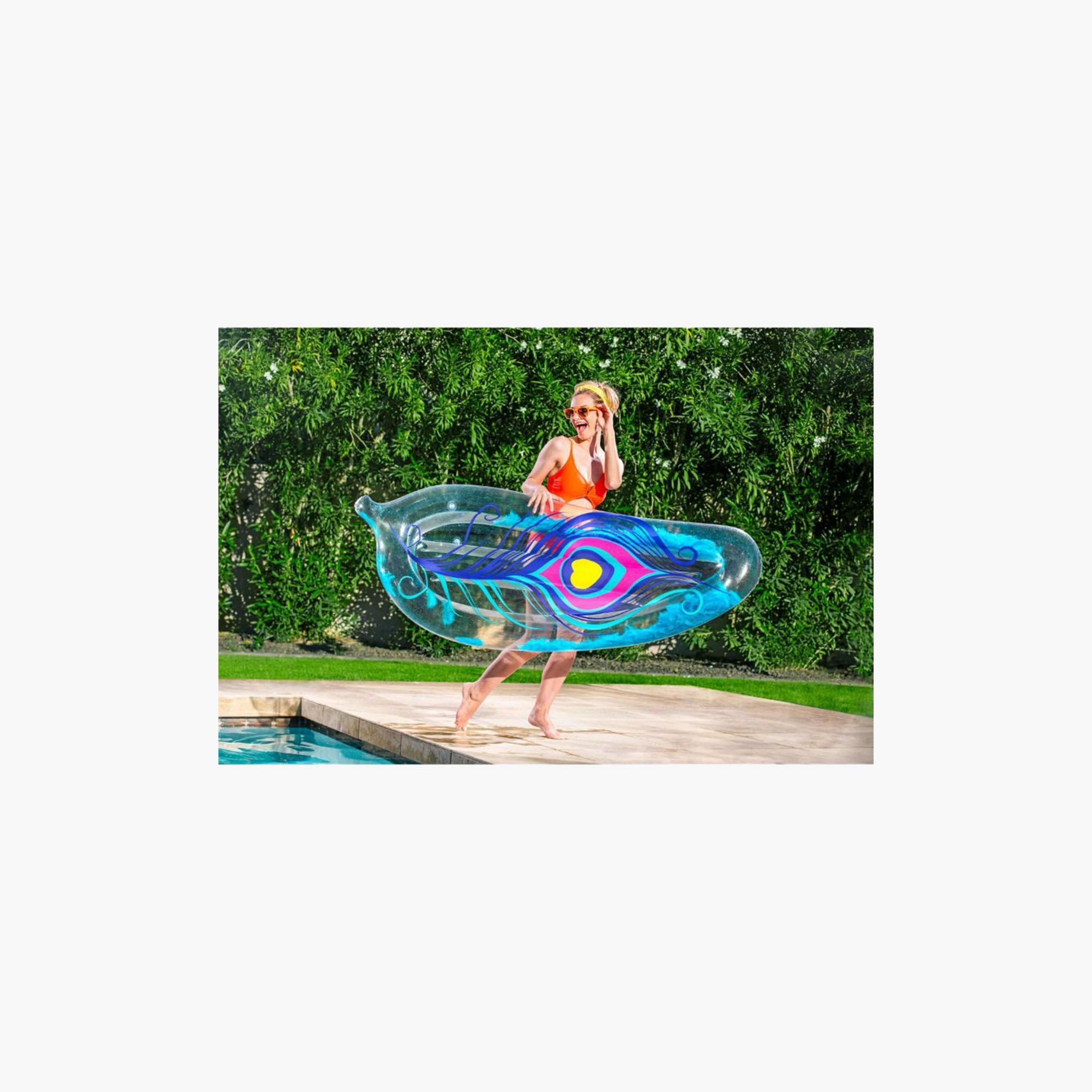Bestway Flirty Feather Printed Inflatable Lounge - 5x24x5 cms-toys-outdoor-poolandbeach-floatsandboats-image-5