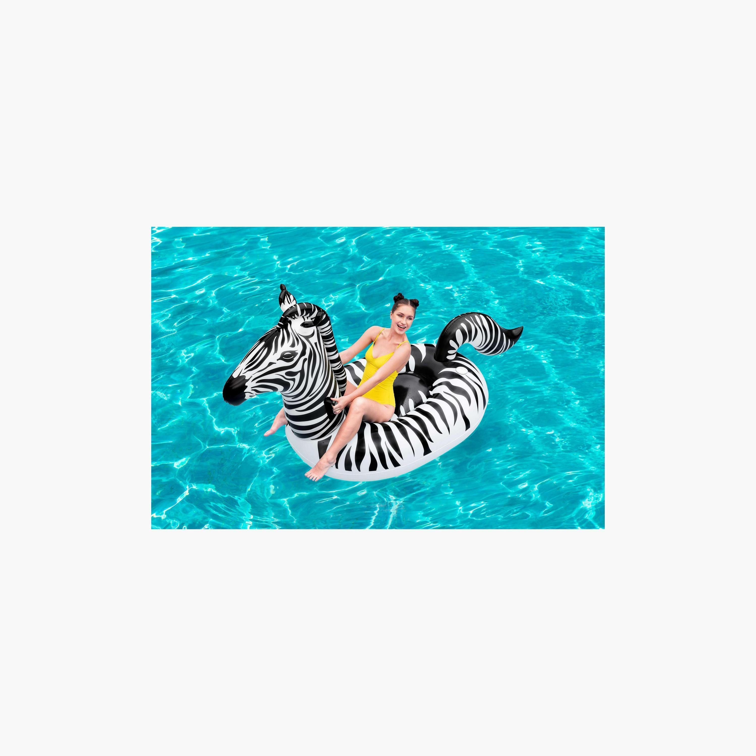 Bestway Striped Zebra Float with Light - 254 x 142 cms-toys-outdoor-poolandbeach-floatsandboats-image-5