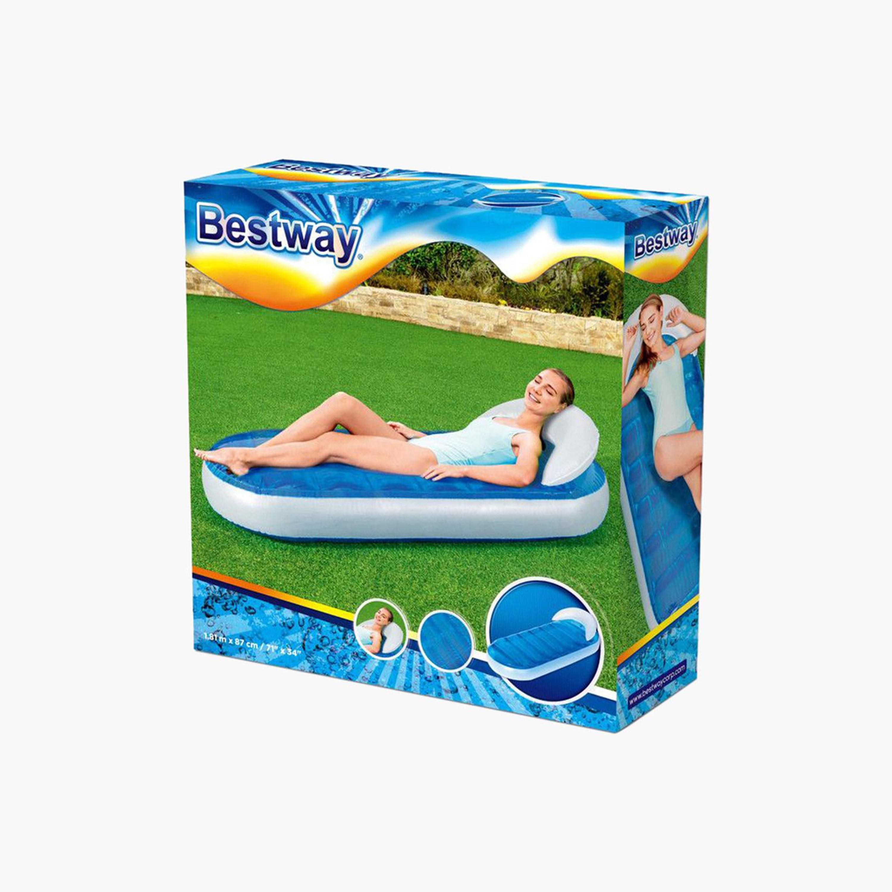 Bestway Inflatable Poolside Lounger - 181 x 87 cms-toys-outdoor-poolandbeach-floatsandboats-image-2