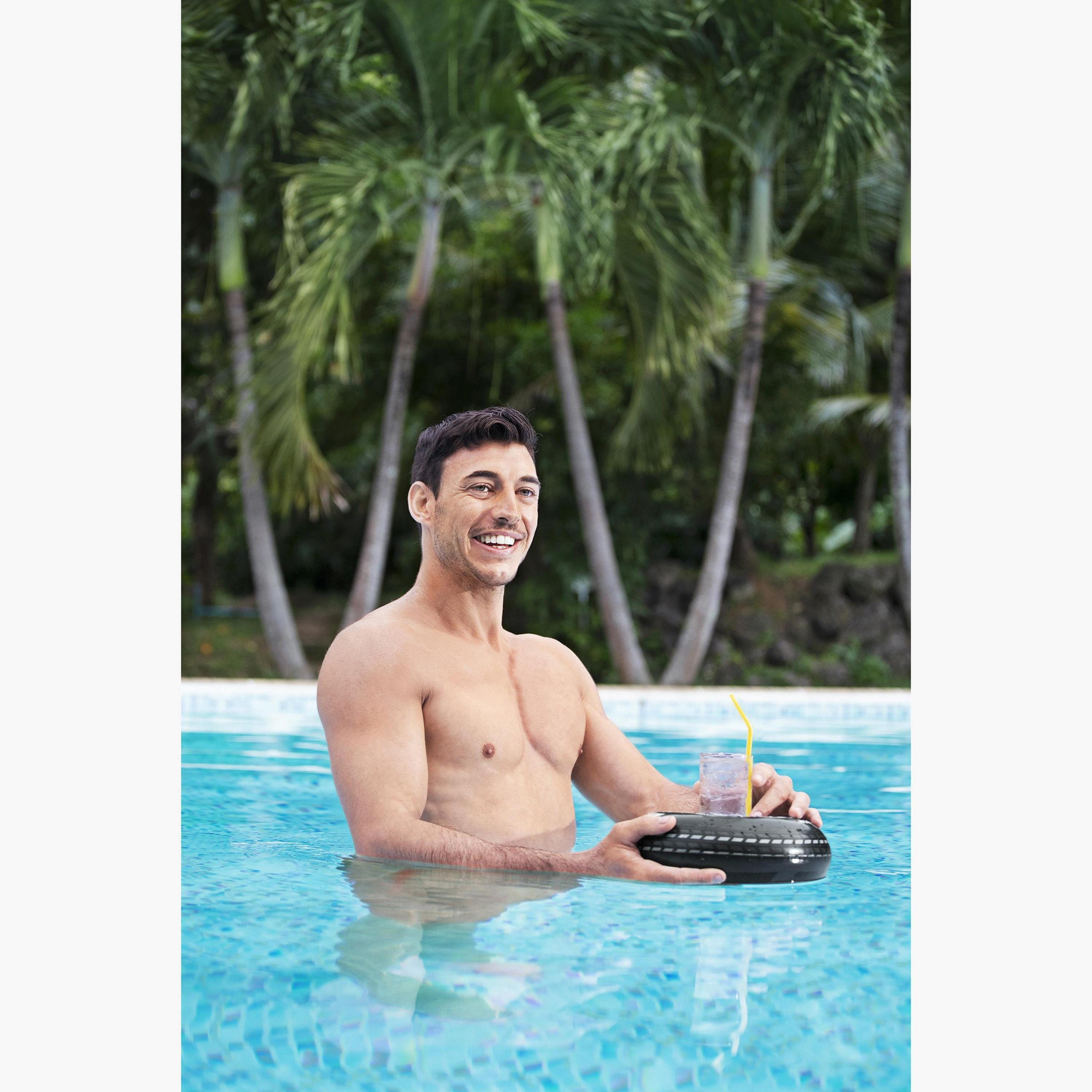 Bestway Floating Tire Drink Holder - 26.5 cms-toys-outdoor-poolandbeach-floatsandboats-image-5