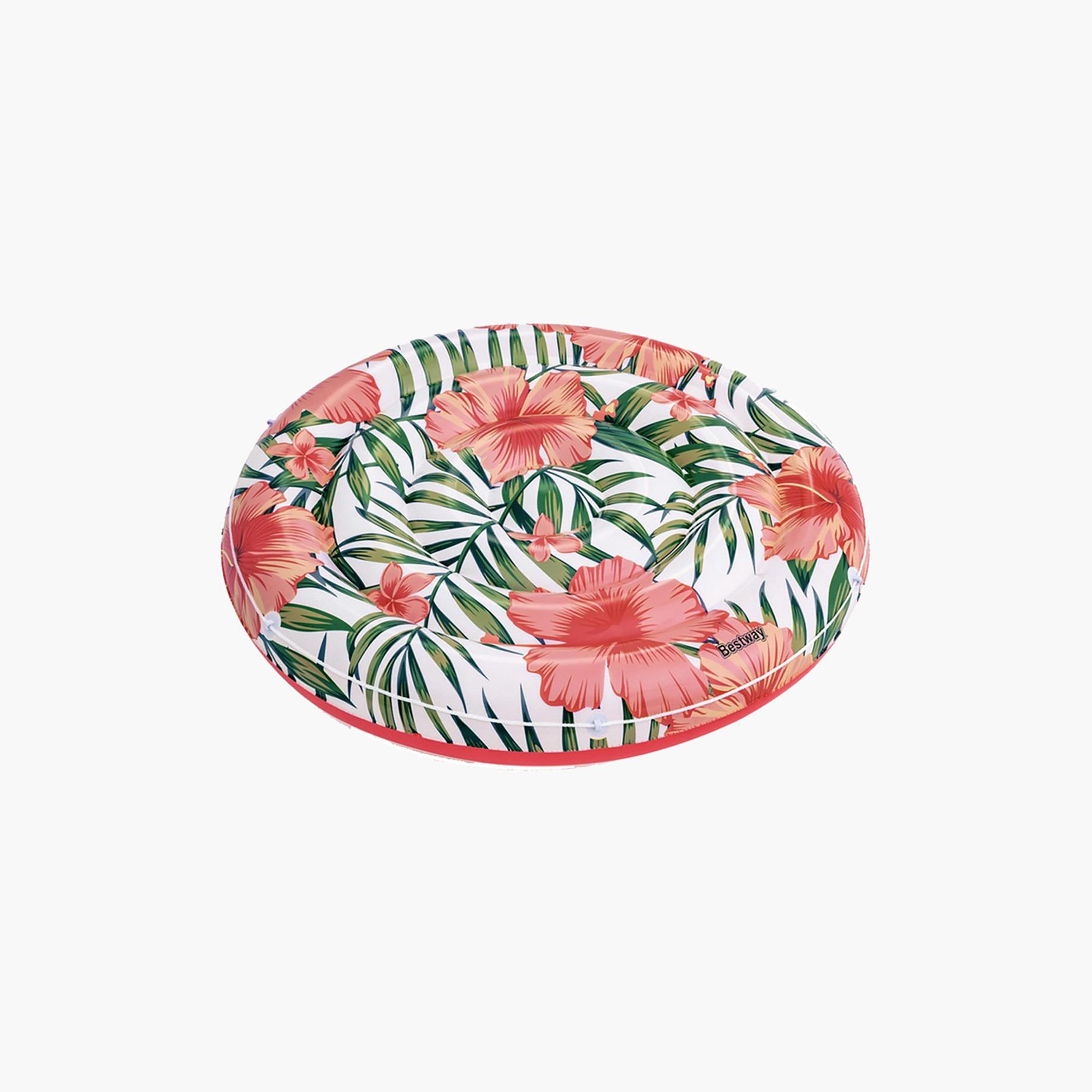 Bestway Peaceful Palms Island Printed Inflatable Float - 24x8x24 cms-toys-outdoor-poolandbeach-floatsandboats-image-2