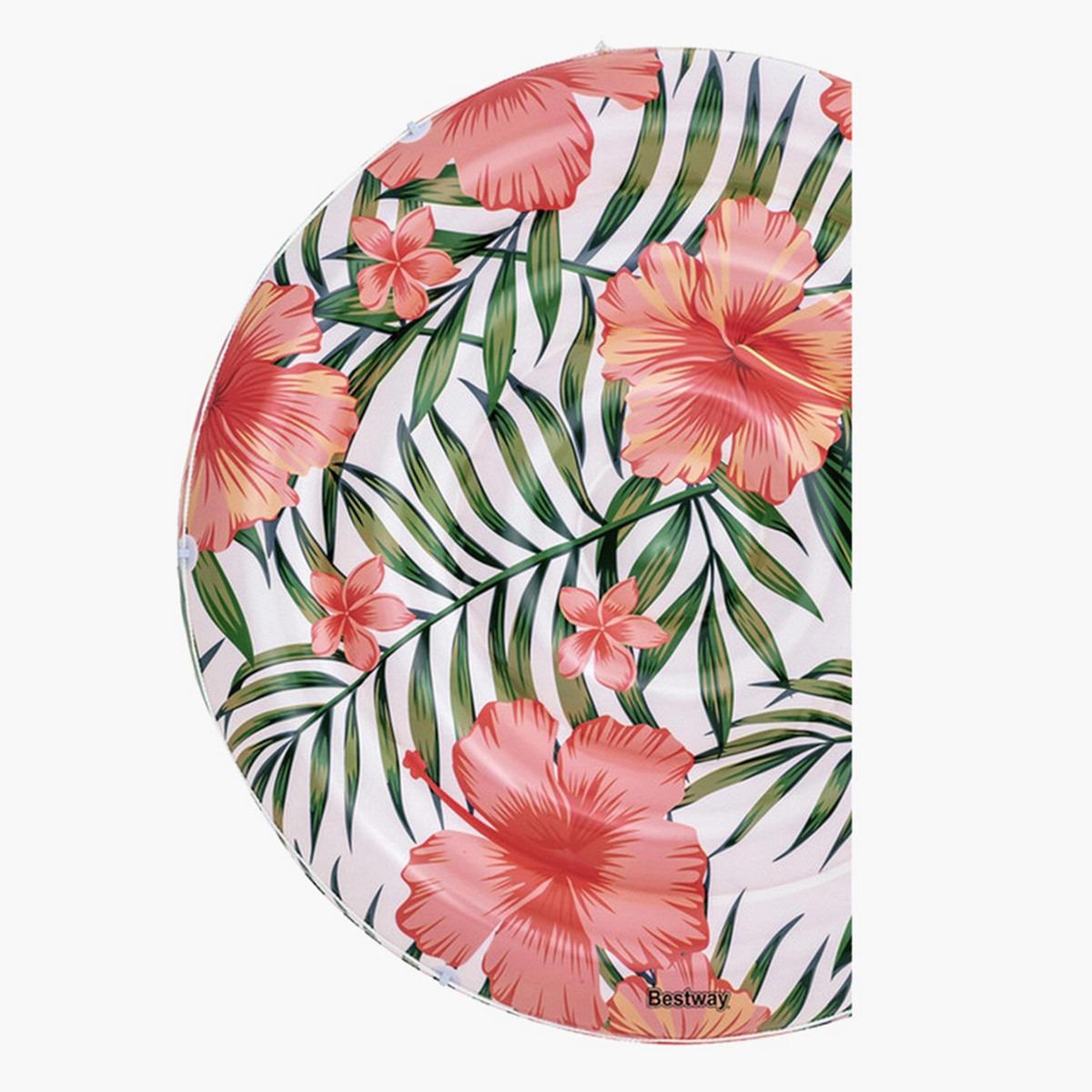 Bestway Peaceful Palms Island Printed Inflatable Float - 24x8x24 cms-toys-outdoor-poolandbeach-floatsandboats-image-3