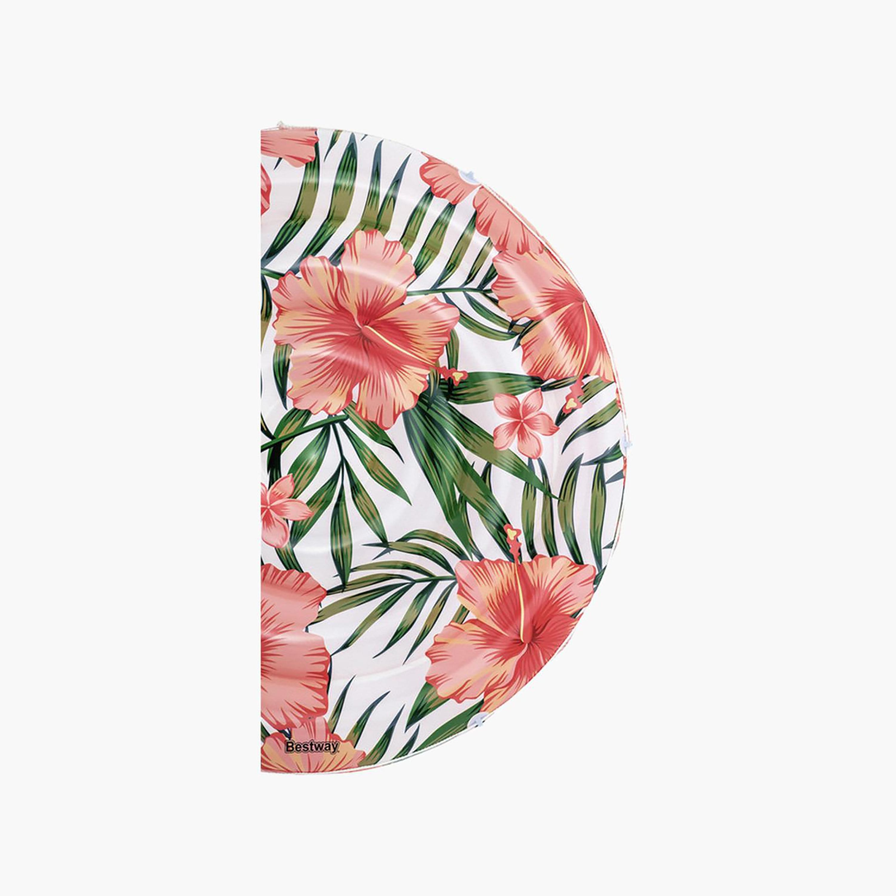 Bestway Peaceful Palms Island Printed Inflatable Float - 24x8x24 cms-toys-outdoor-poolandbeach-floatsandboats-image-4
