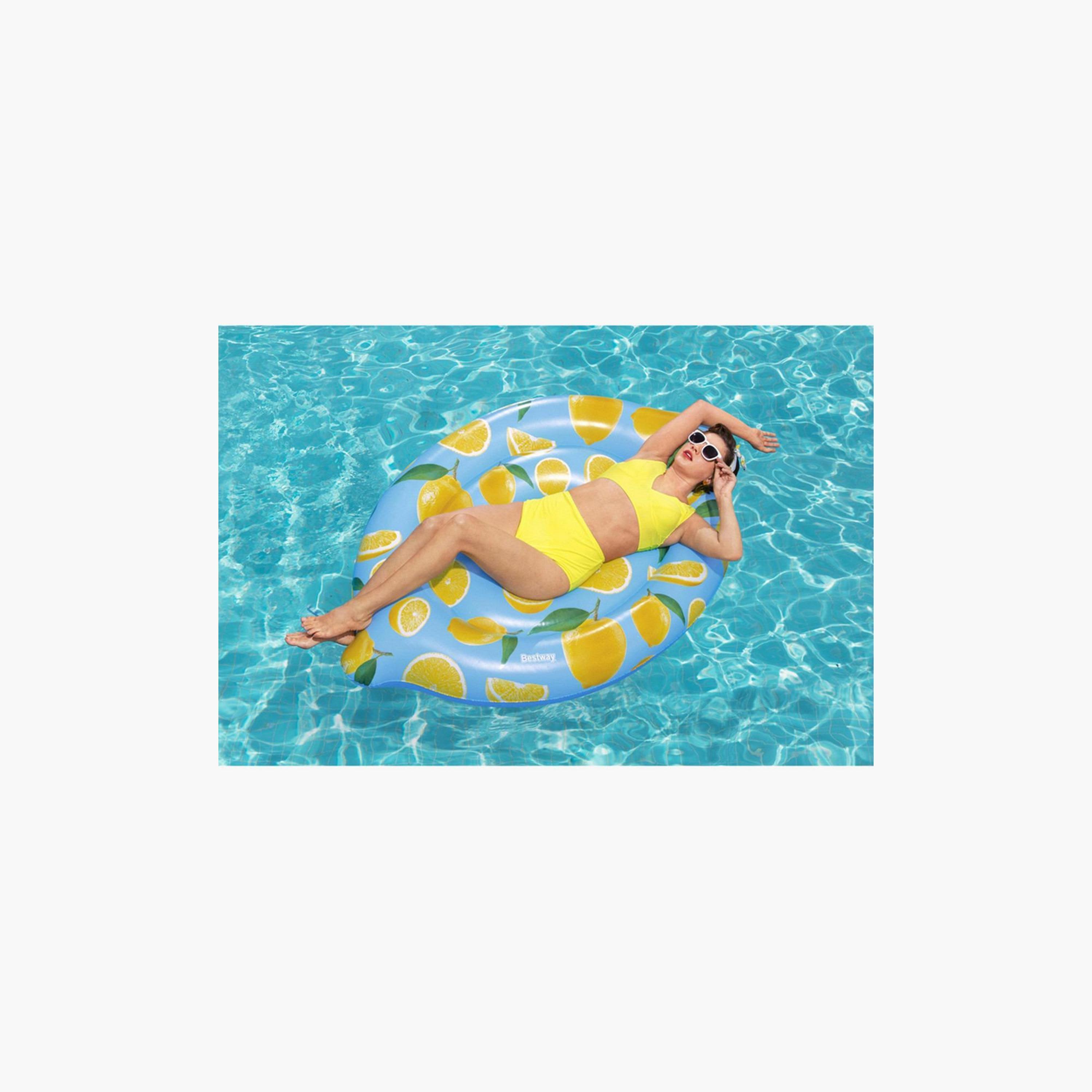 Bestway Scentsational Lemon Inflatable Pool Float-toys-outdoor-poolandbeach-floatsandboats-image-4