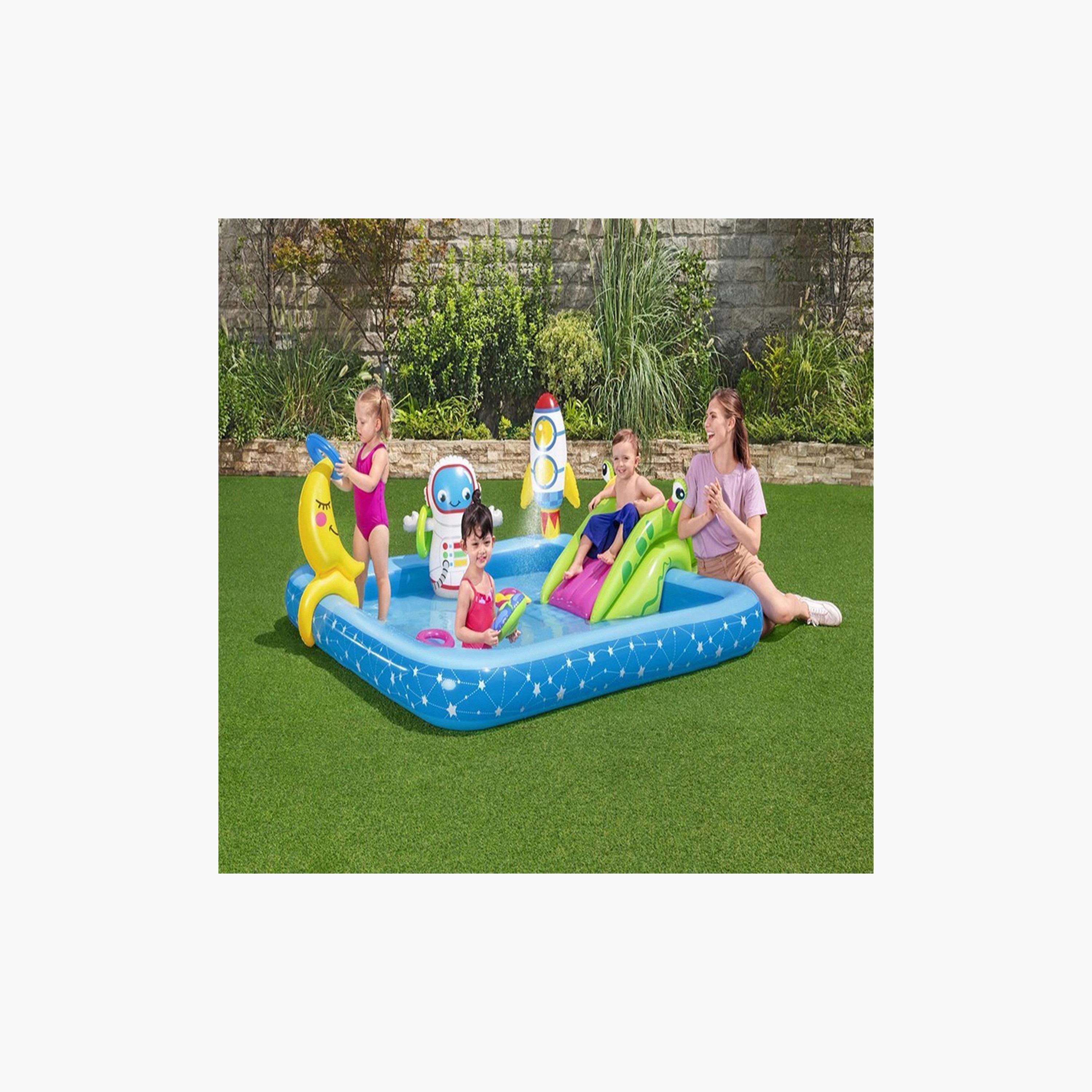 Bestway Little Astronaut Play Centre - 228x206x84 cms-toys-outdoor-playhousesandplayards-image-5