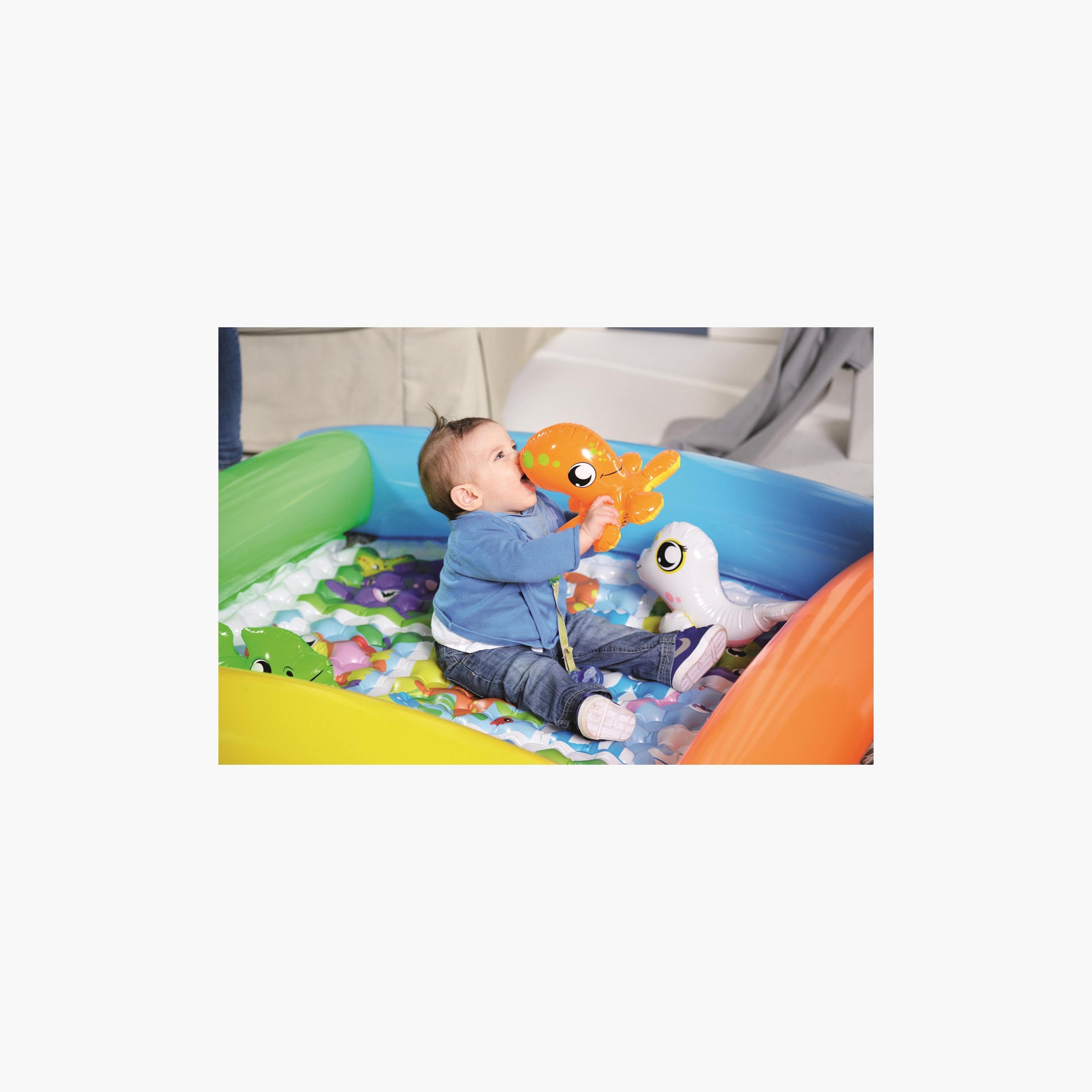 Bestway Friendly Animals Play Mat - 132 x 132 x 23 cms-toys-outdoor-poolandbeach-image-3
