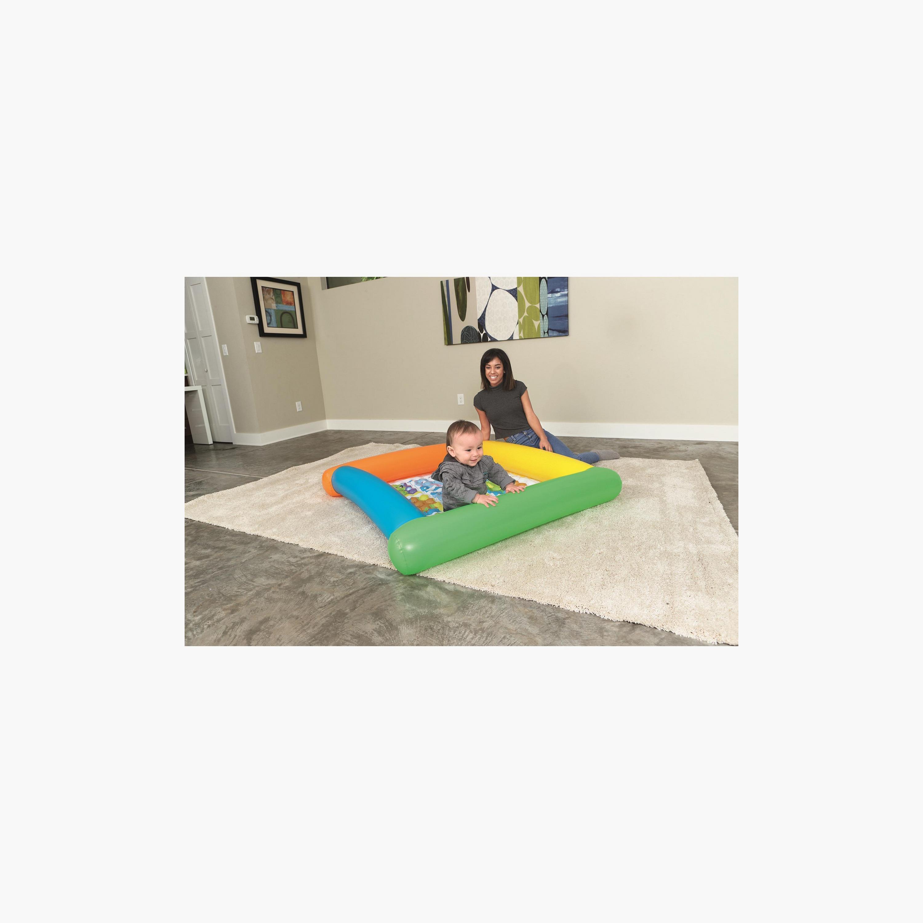 Bestway Friendly Animals Play Mat - 132 x 132 x 23 cms-toys-outdoor-poolandbeach-image-4