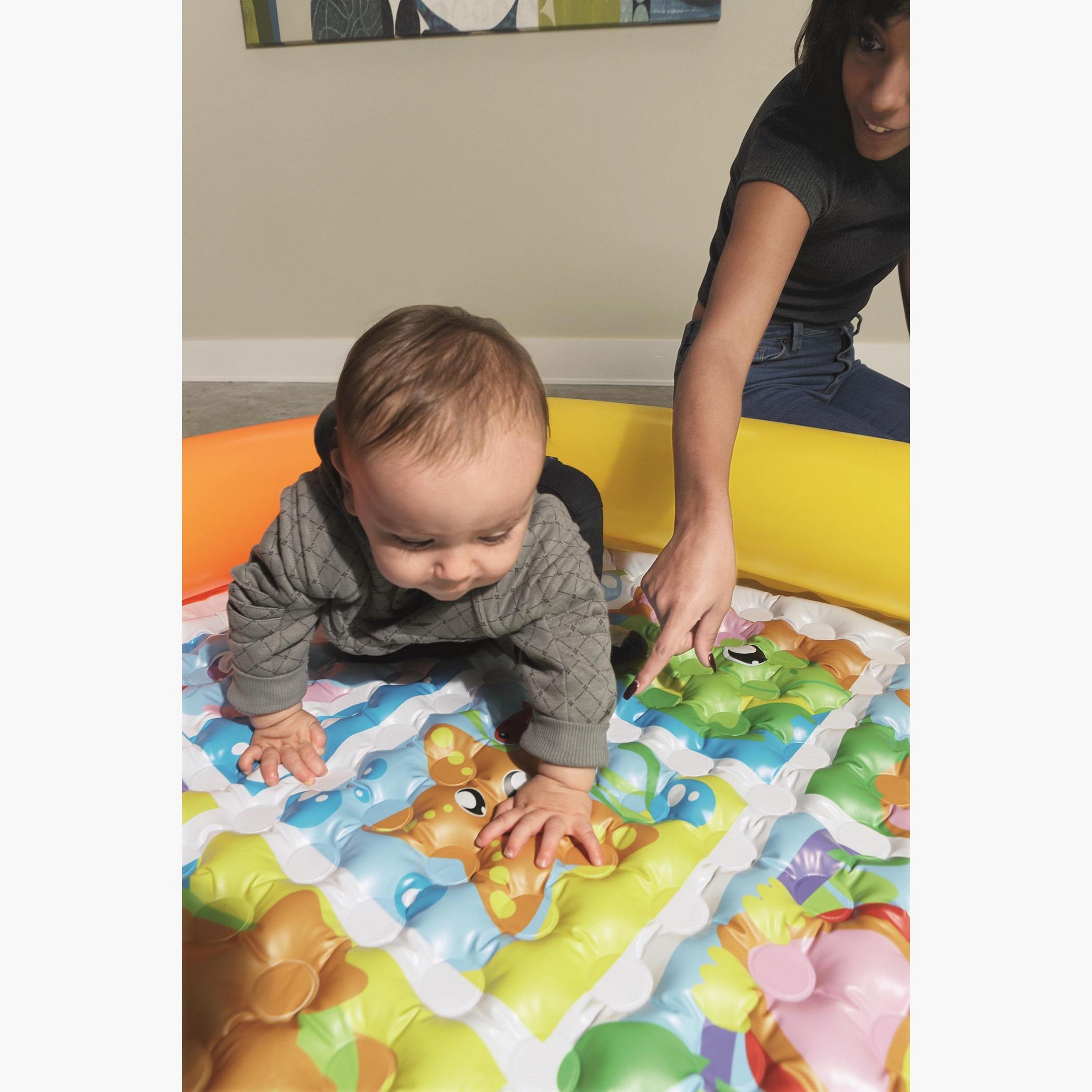 Bestway Friendly Animals Play Mat - 132 x 132 x 23 cms-toys-outdoor-poolandbeach-image-5