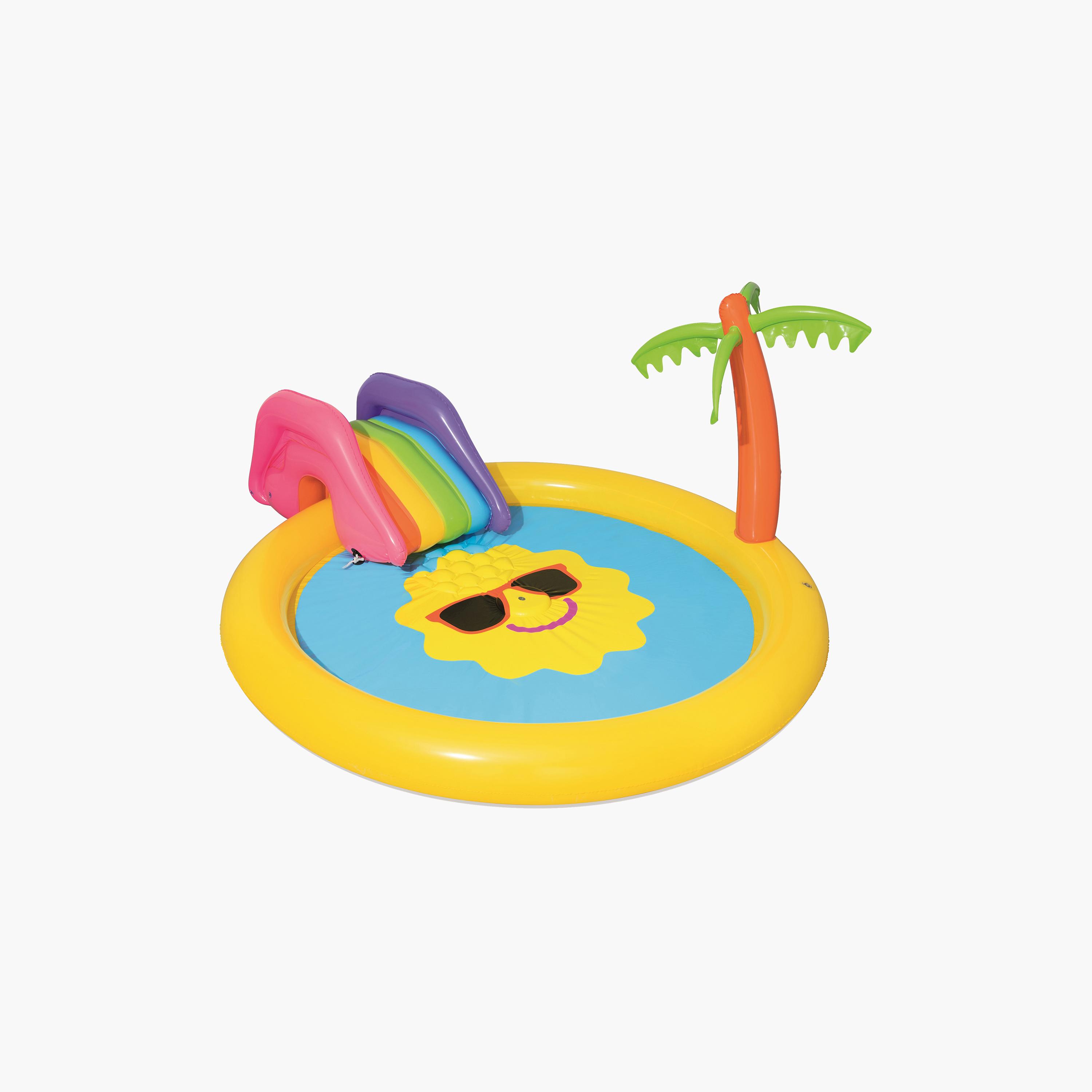 Bestway Sunnyland Splash Play Pool - 237x 201 x 104 cms-toys-outdoor-poolandbeach-floatsandboats-image-1