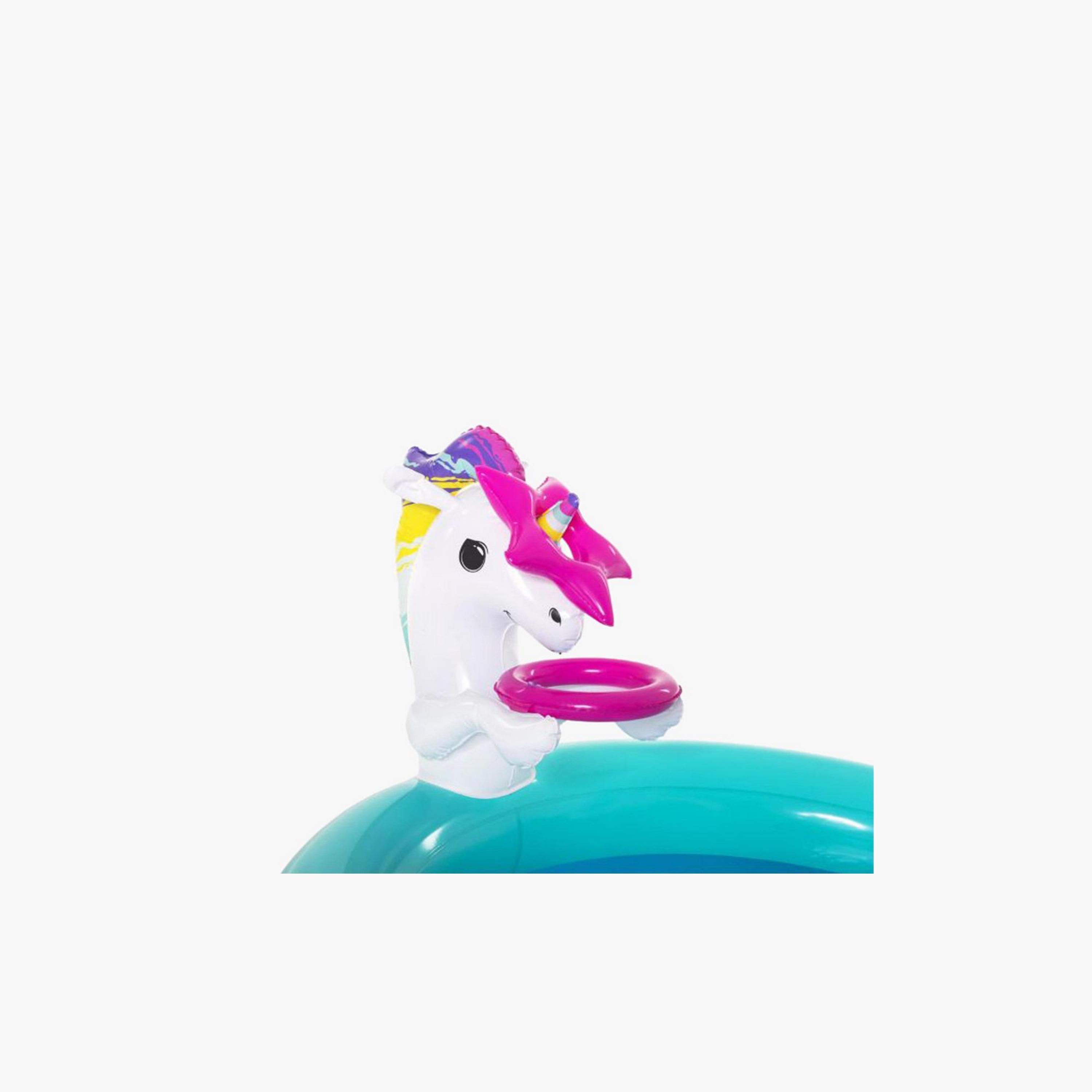 Bestway Inflatable Magical Unicorn Carriage Play Center 274 x 198 x 137 cms-toys-outdoor-playhousesandplayards-image-3