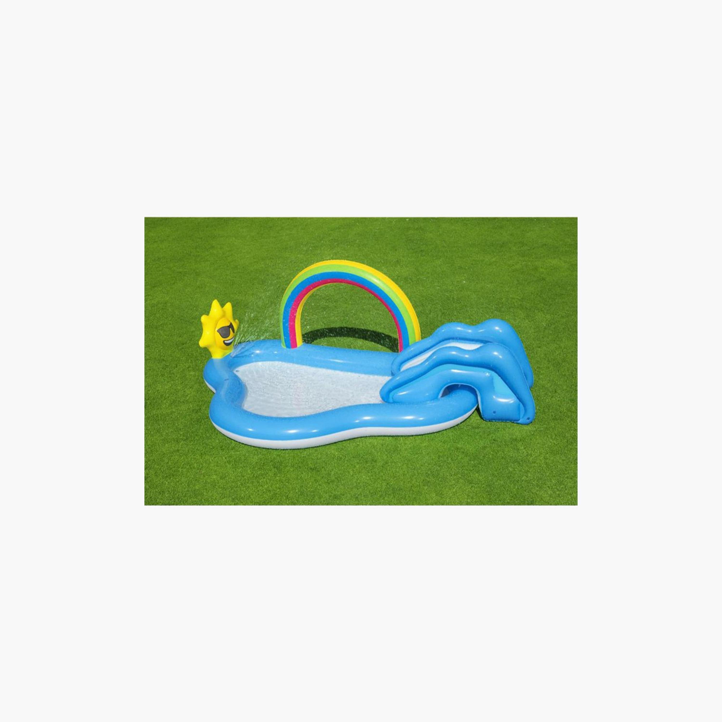 Bestway Inflatable Rainbow 'n Shine Pool and Play Center - 257 x 145 x 91 cms-toys-outdoor-playhousesandplayards-image-3