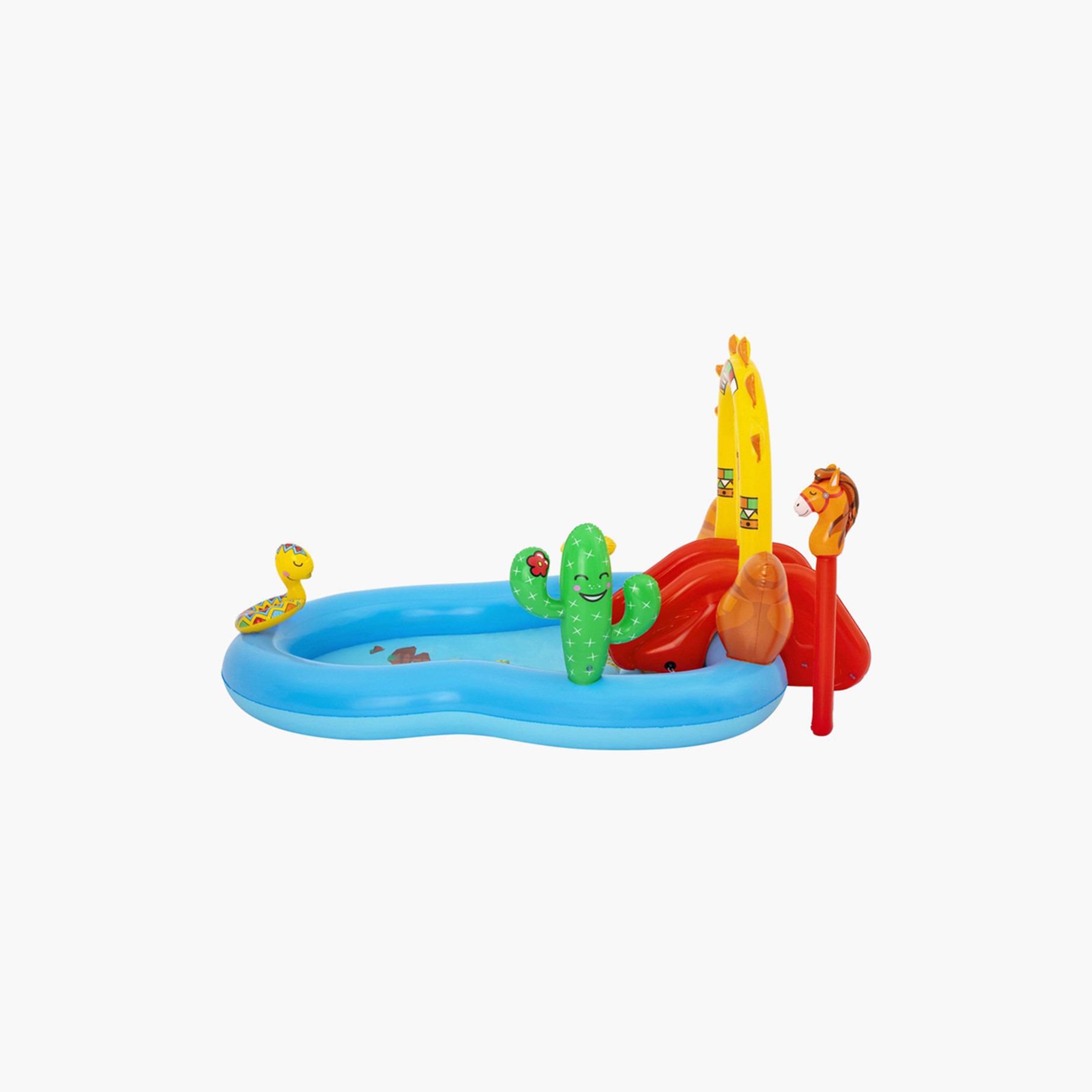 Bestway Inflatable Wild West Play Center - 264 x 188 x 140 cms-toys-outdoor-playhousesandplayards-image-3