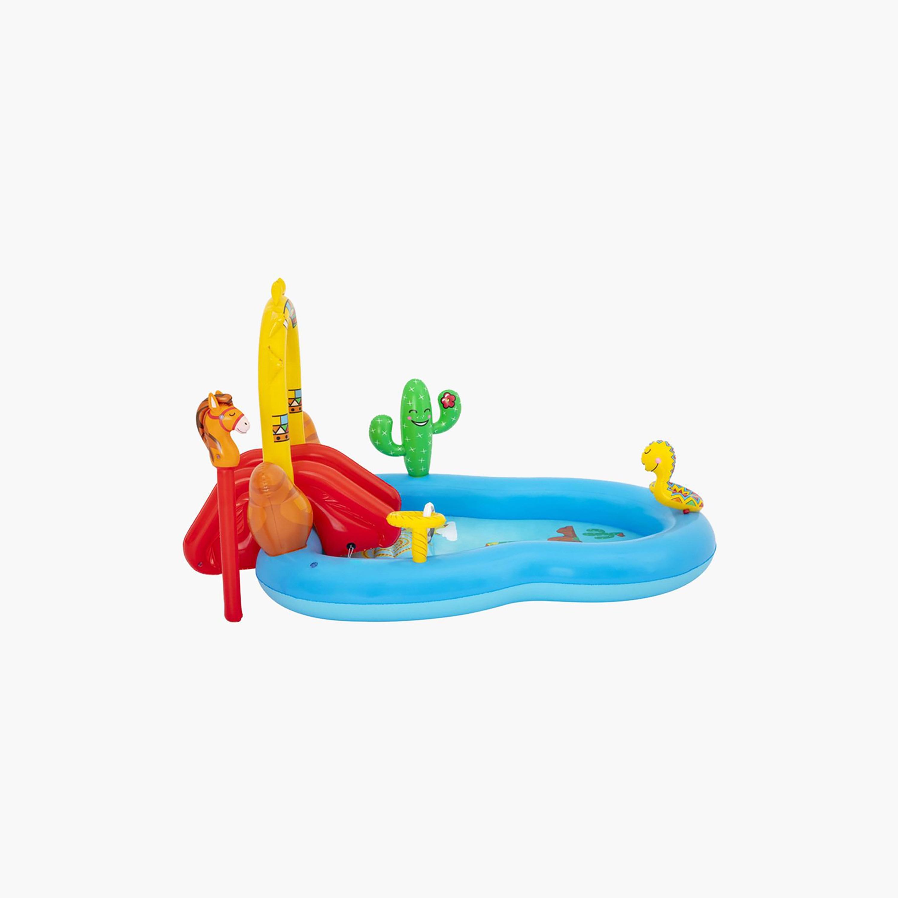 Bestway Inflatable Wild West Play Center - 264 x 188 x 140 cms-toys-outdoor-playhousesandplayards-image-4