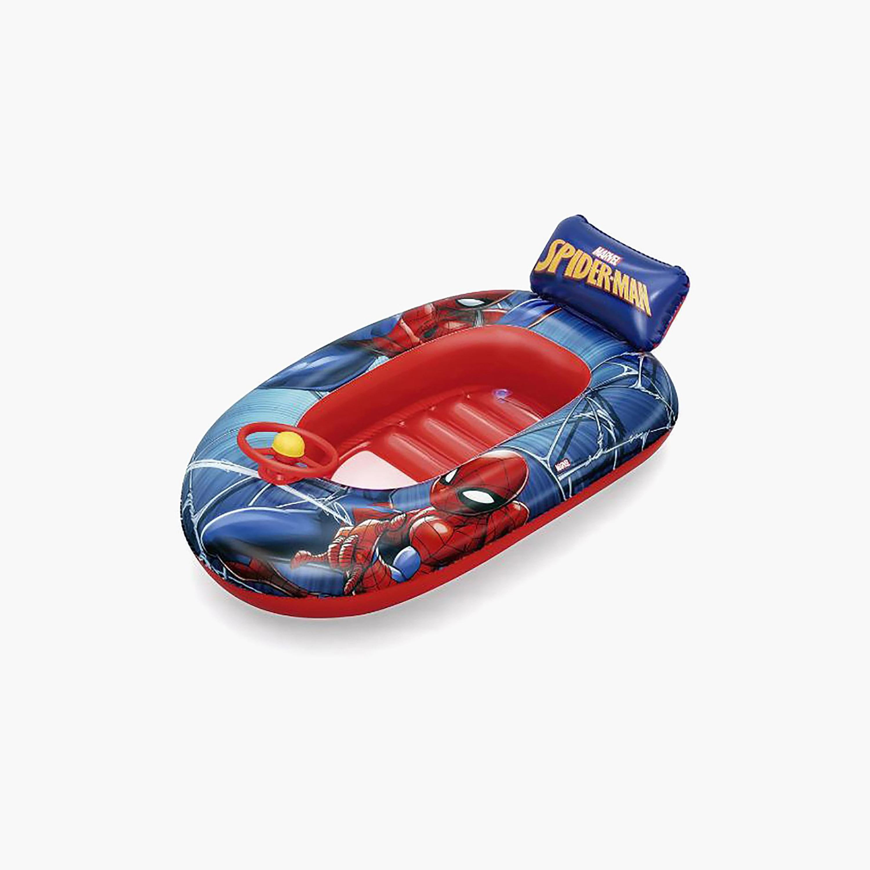 Bestway Spider-Man Beach Boat - 112x71 cms-toys-outdoor-poolandbeach-floatsandboats-image-1