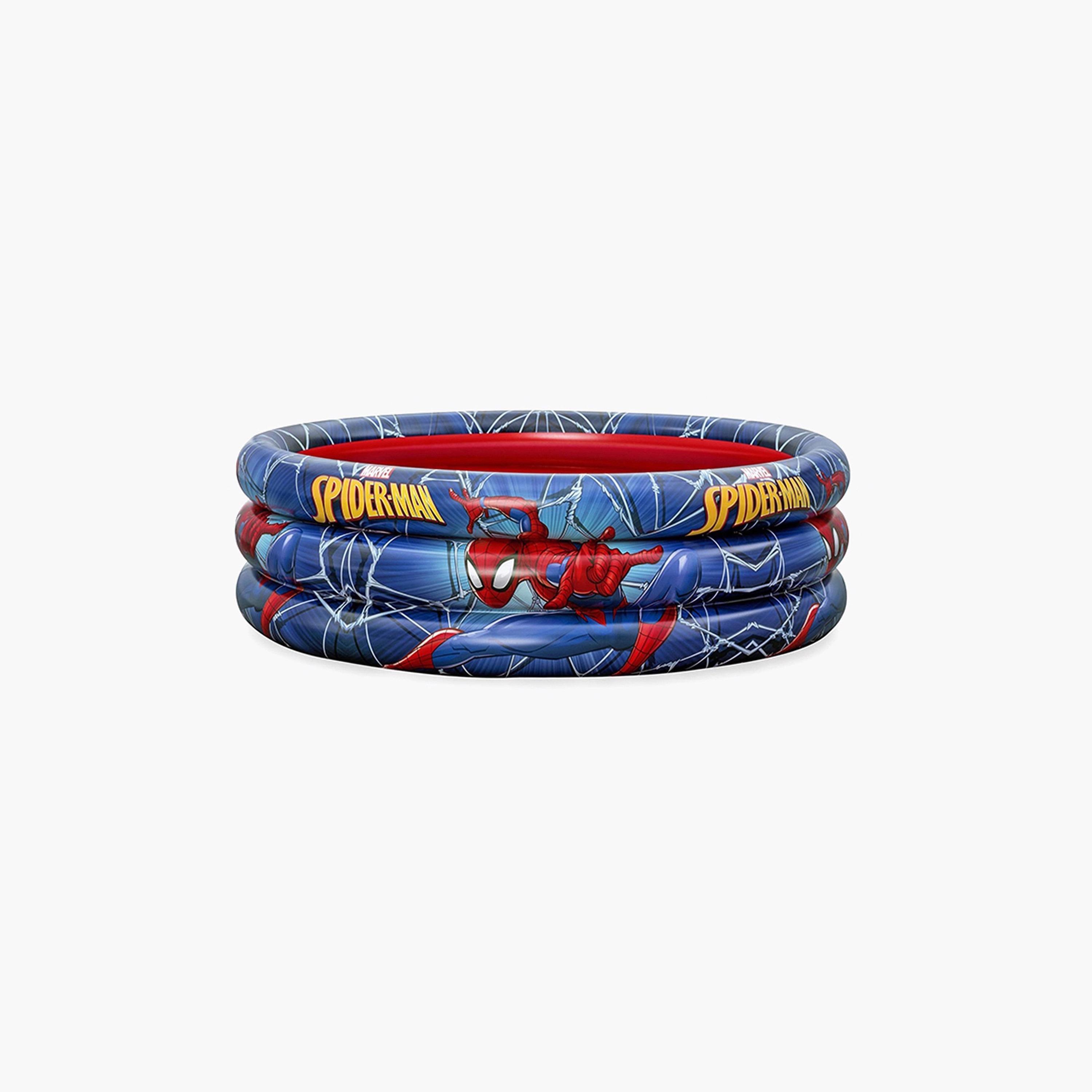 Bestway Spider-Man 3-Ring Pool - 122x30 cms-toys-outdoor-poolandbeach-floatsandboats-image-3